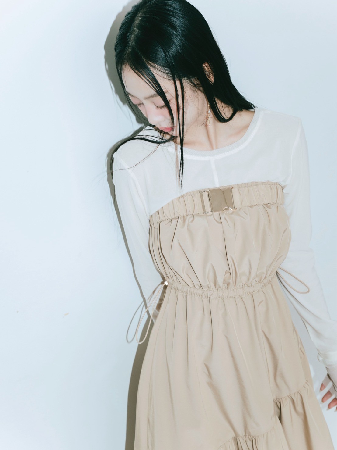 2way Balloon Bare Dress