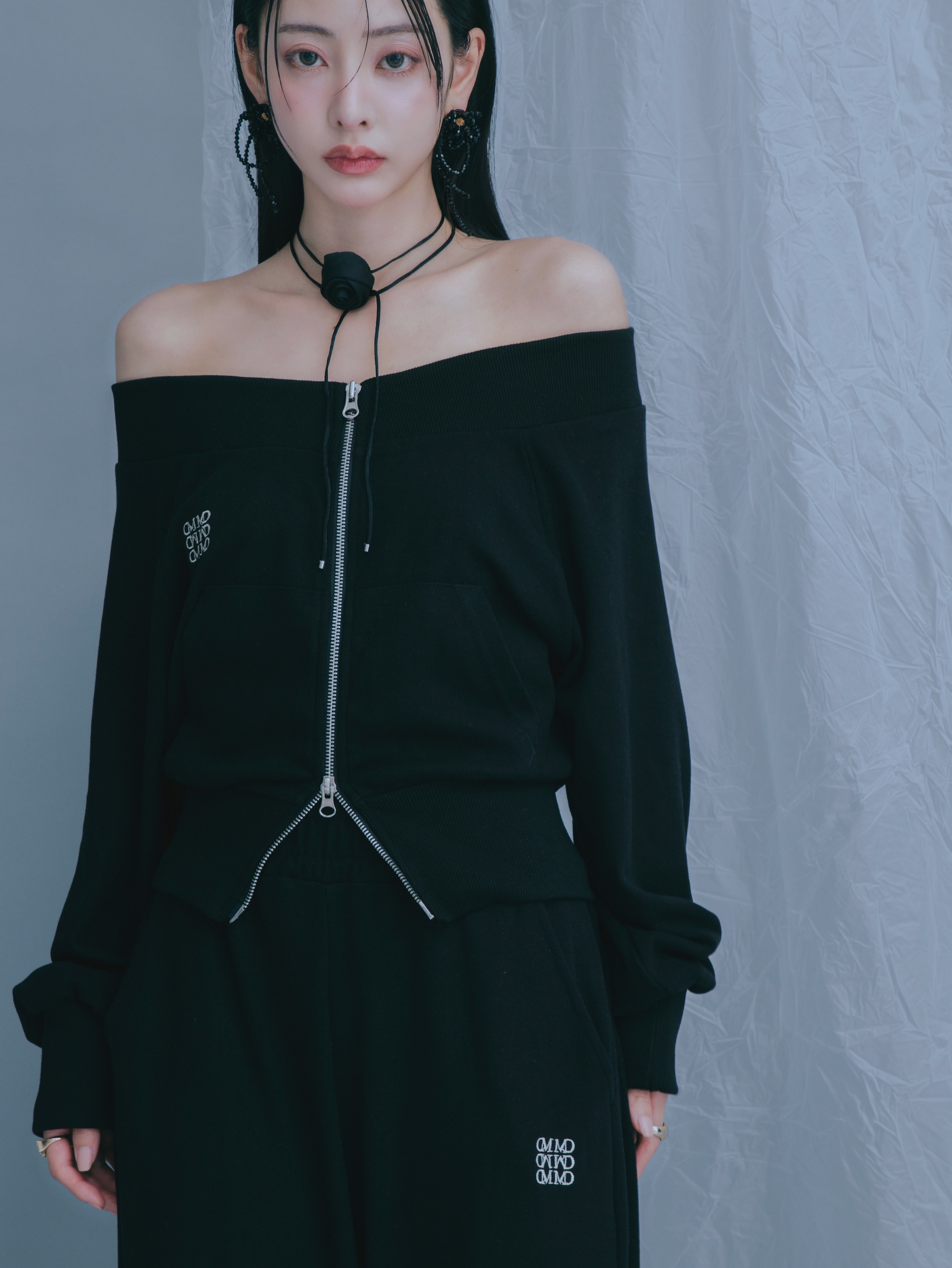 Rose Ribbon Choker