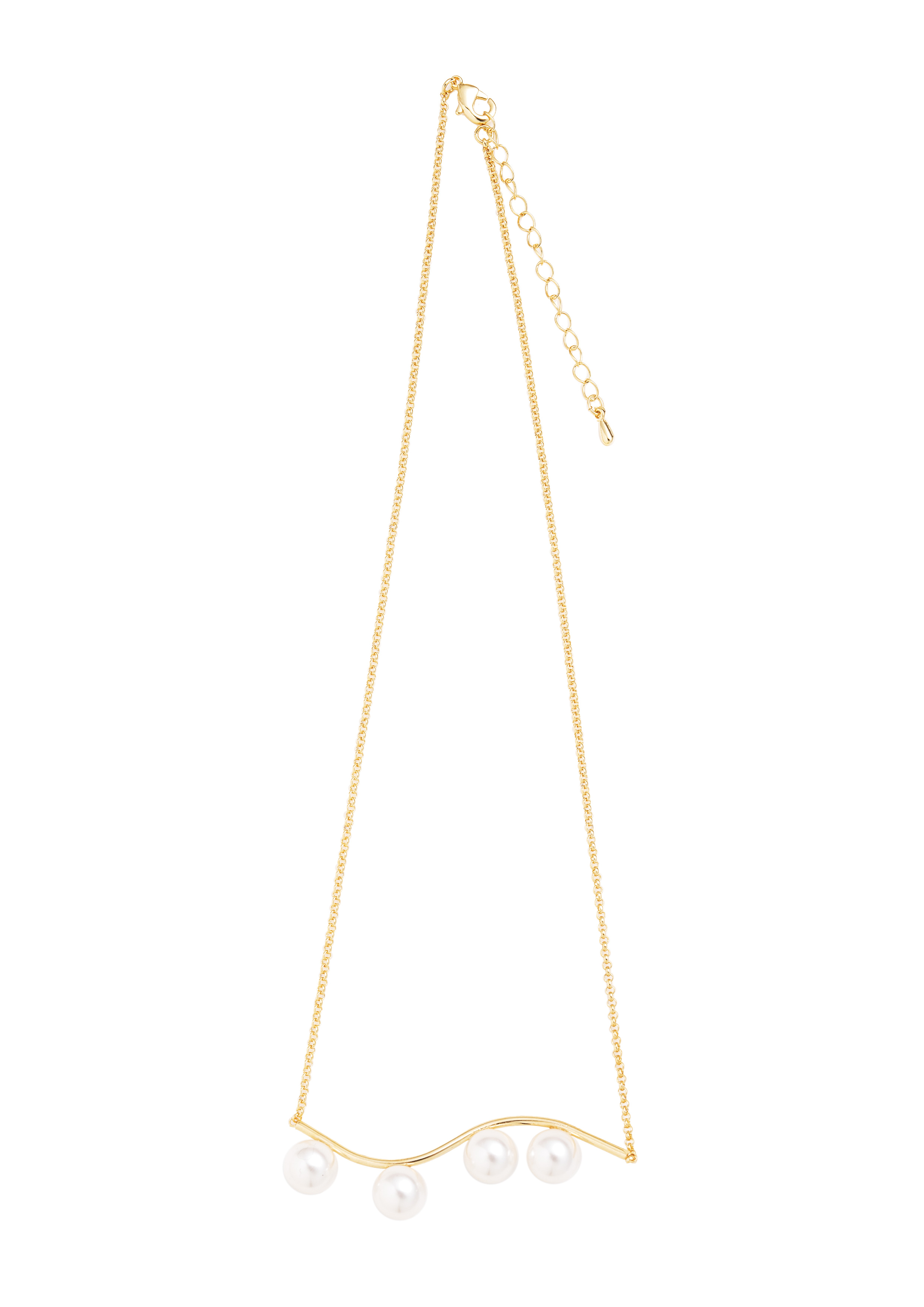 Pearl Wave Necklace