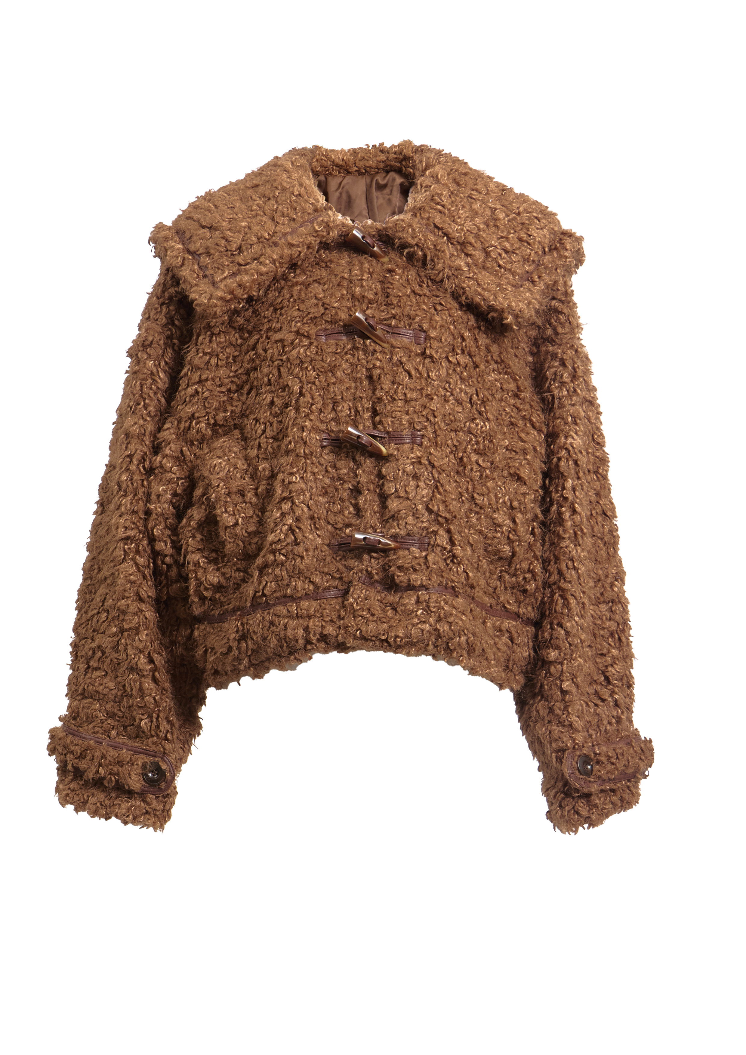 Poodle Boa Coat