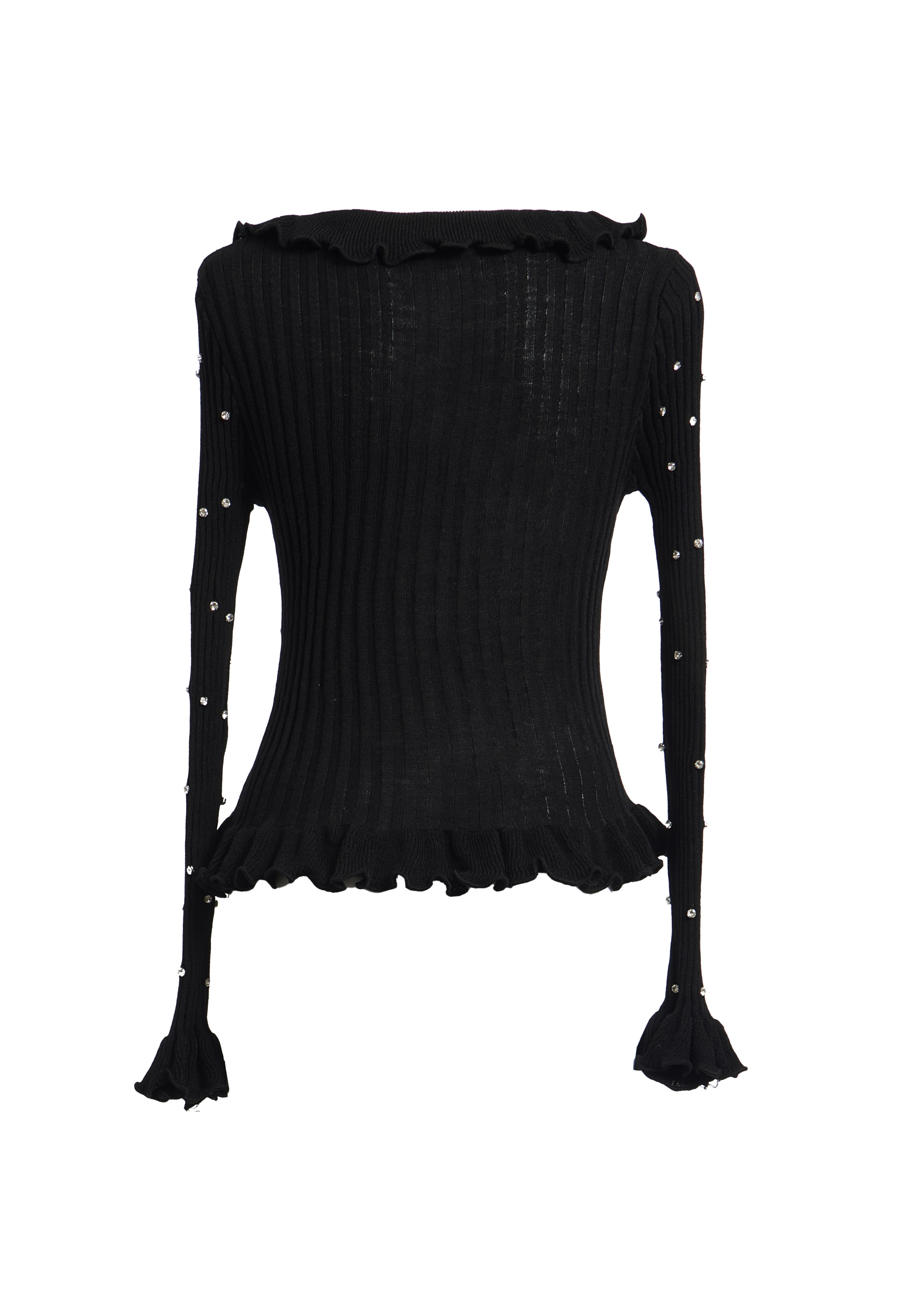 Ruffle Frill Bijou Knit