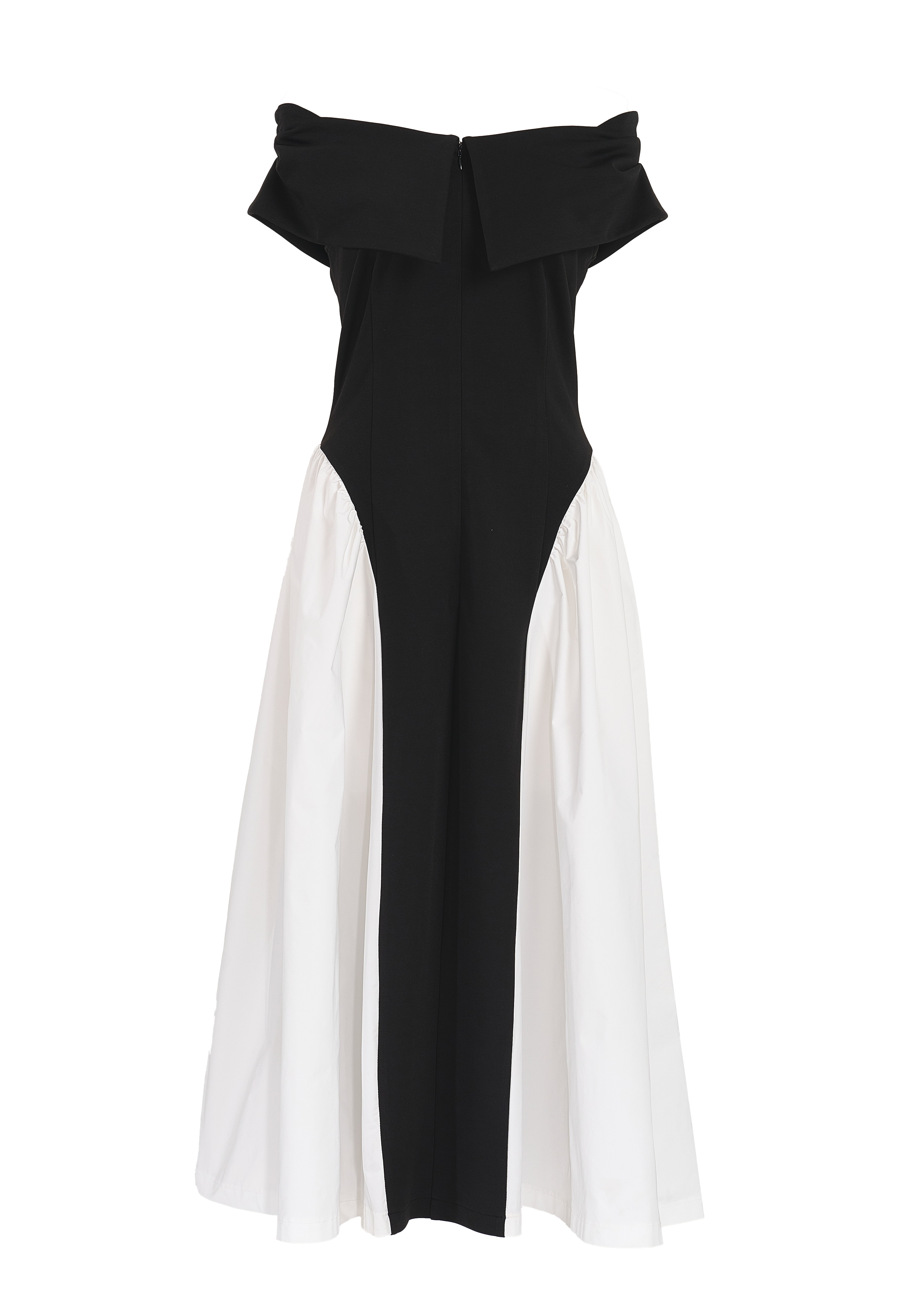 【JOUR by Crayme,】Ribbon Collar Dual Dress