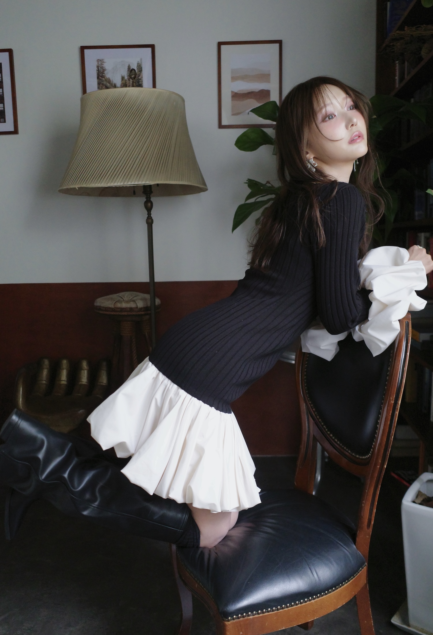 Whip Rib Knit Dress