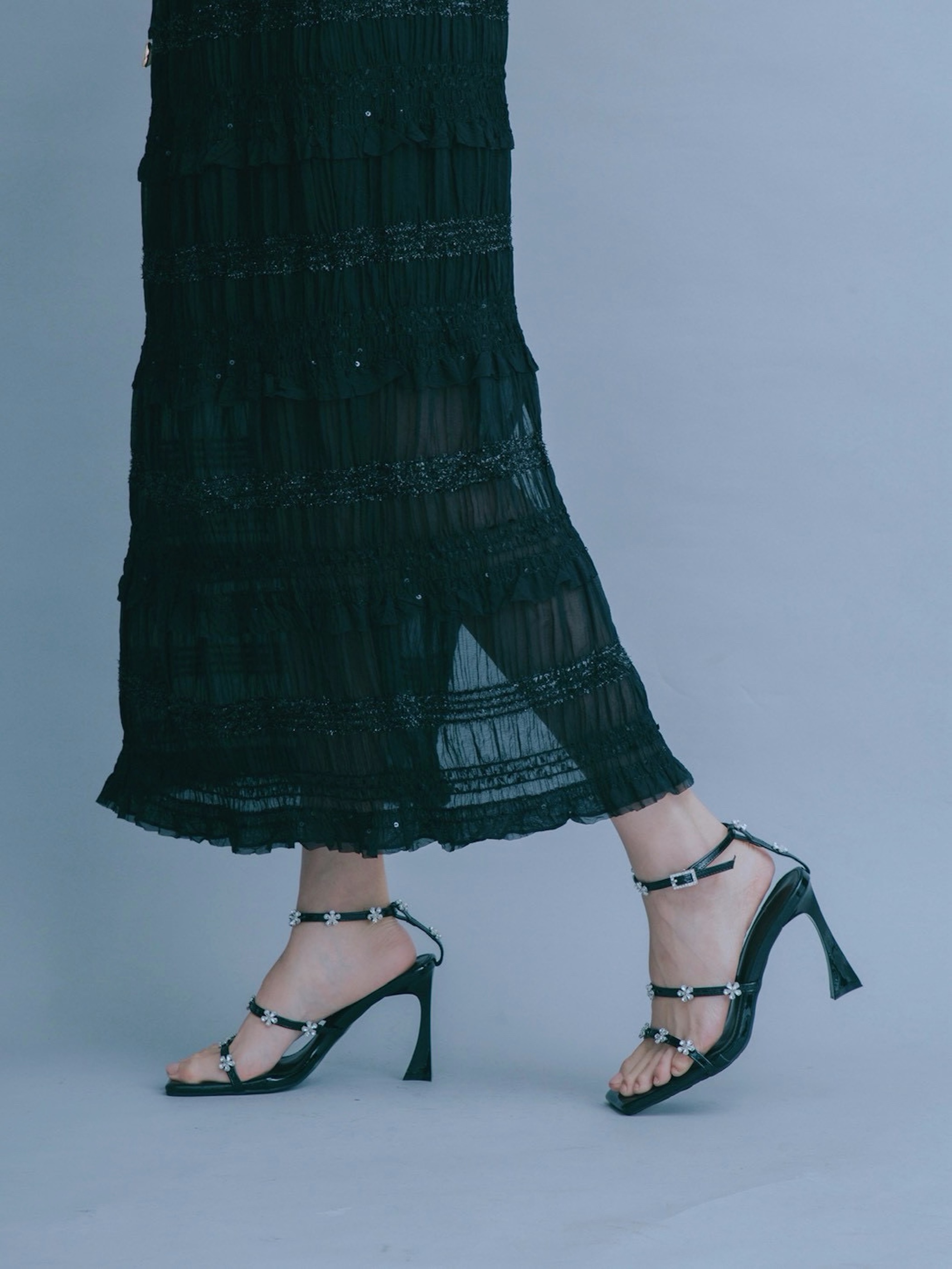 Flower Bijou Sandals