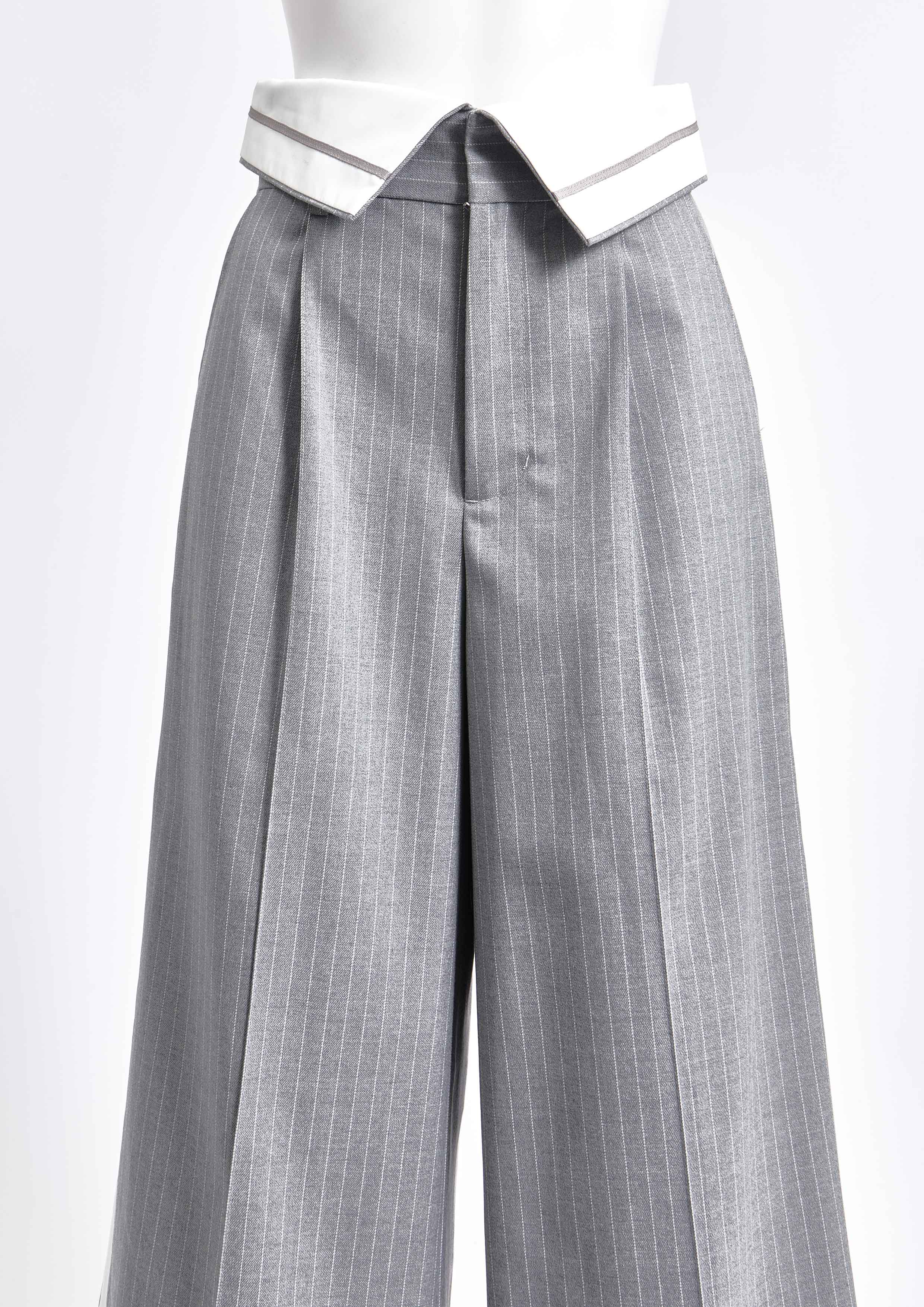 【JOUR by Crayme,】Flap Line Wide Pants