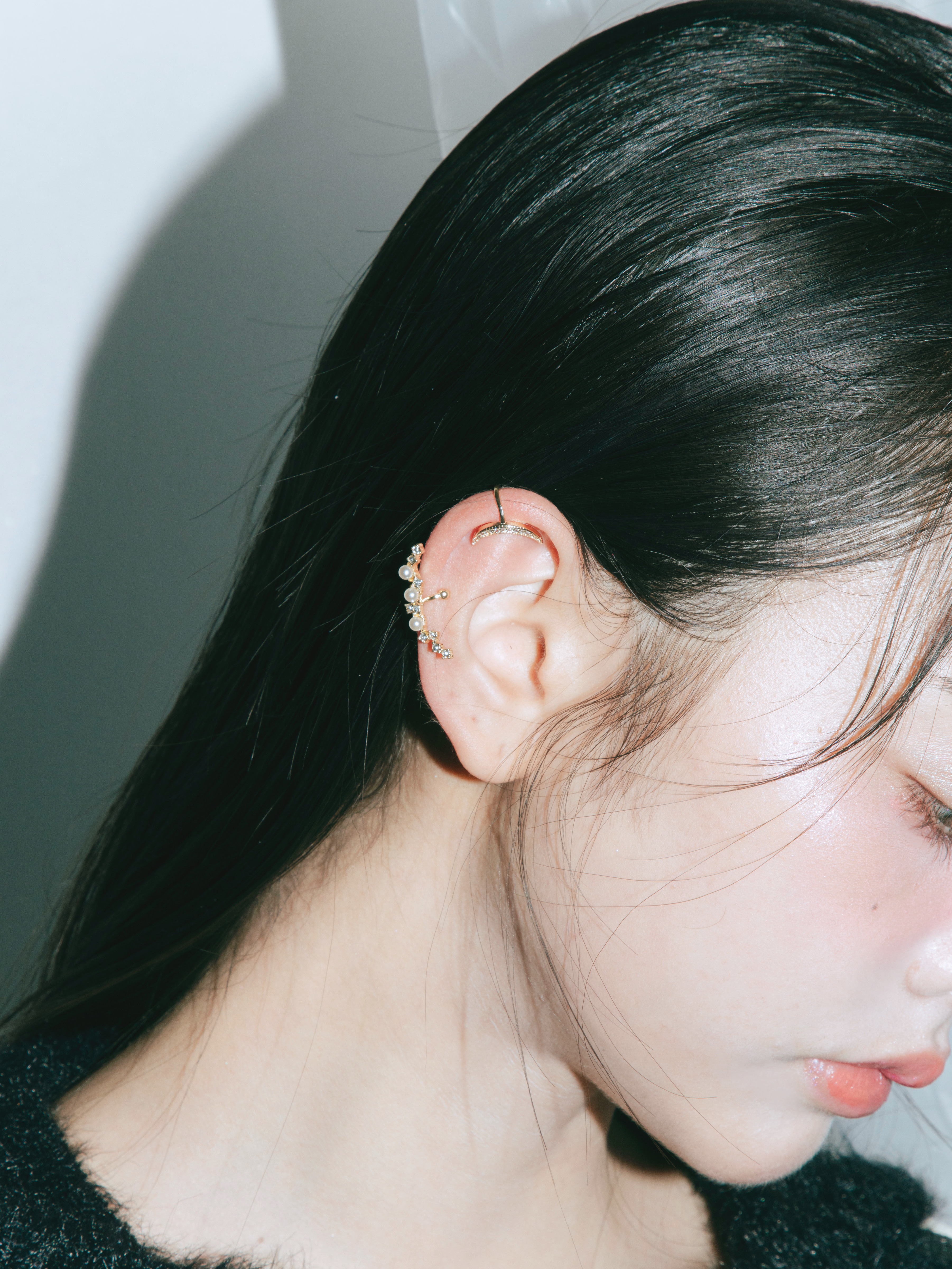 Crescent Moon Ear Cuffs