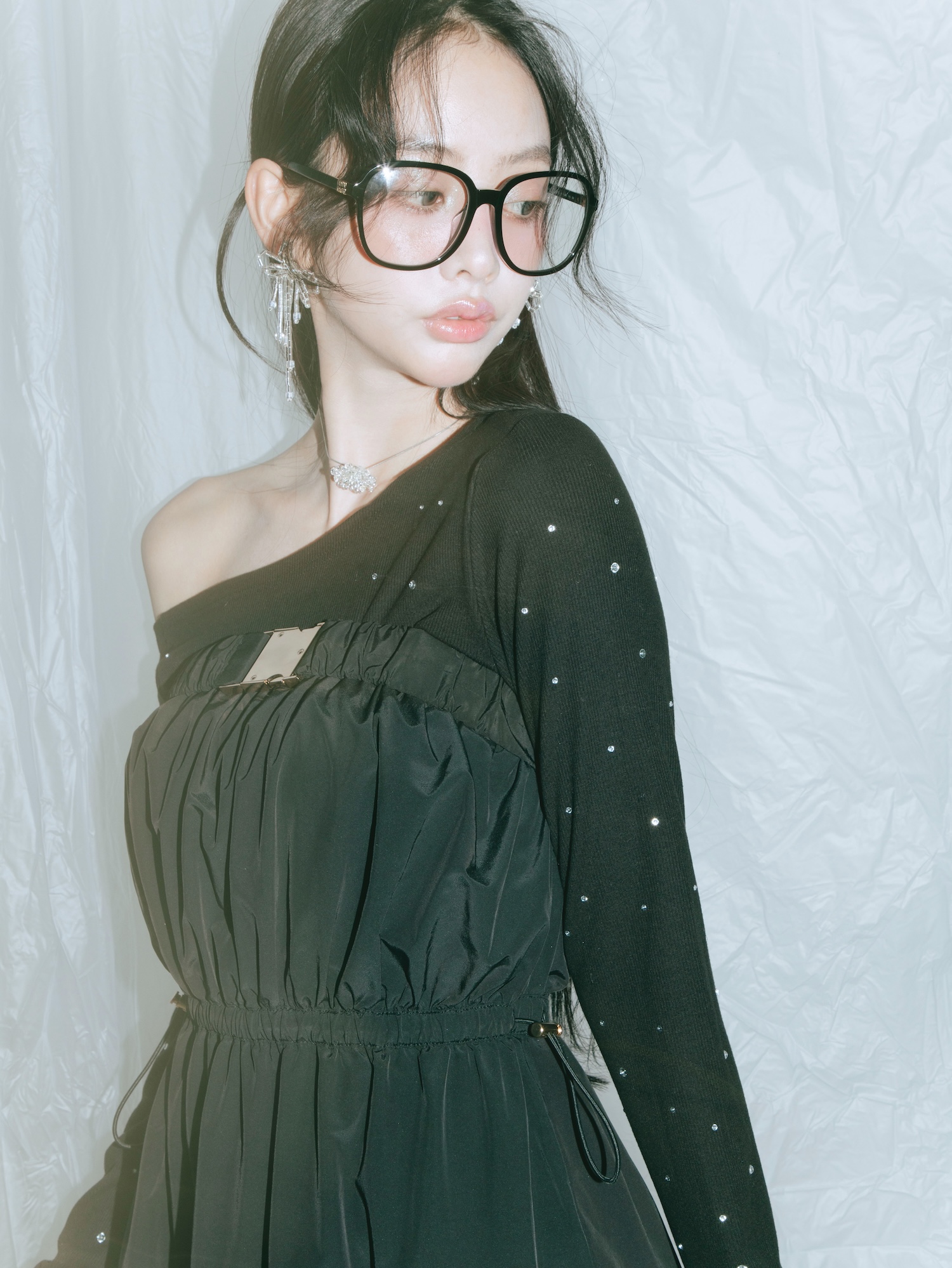 2way Balloon Bare Dress