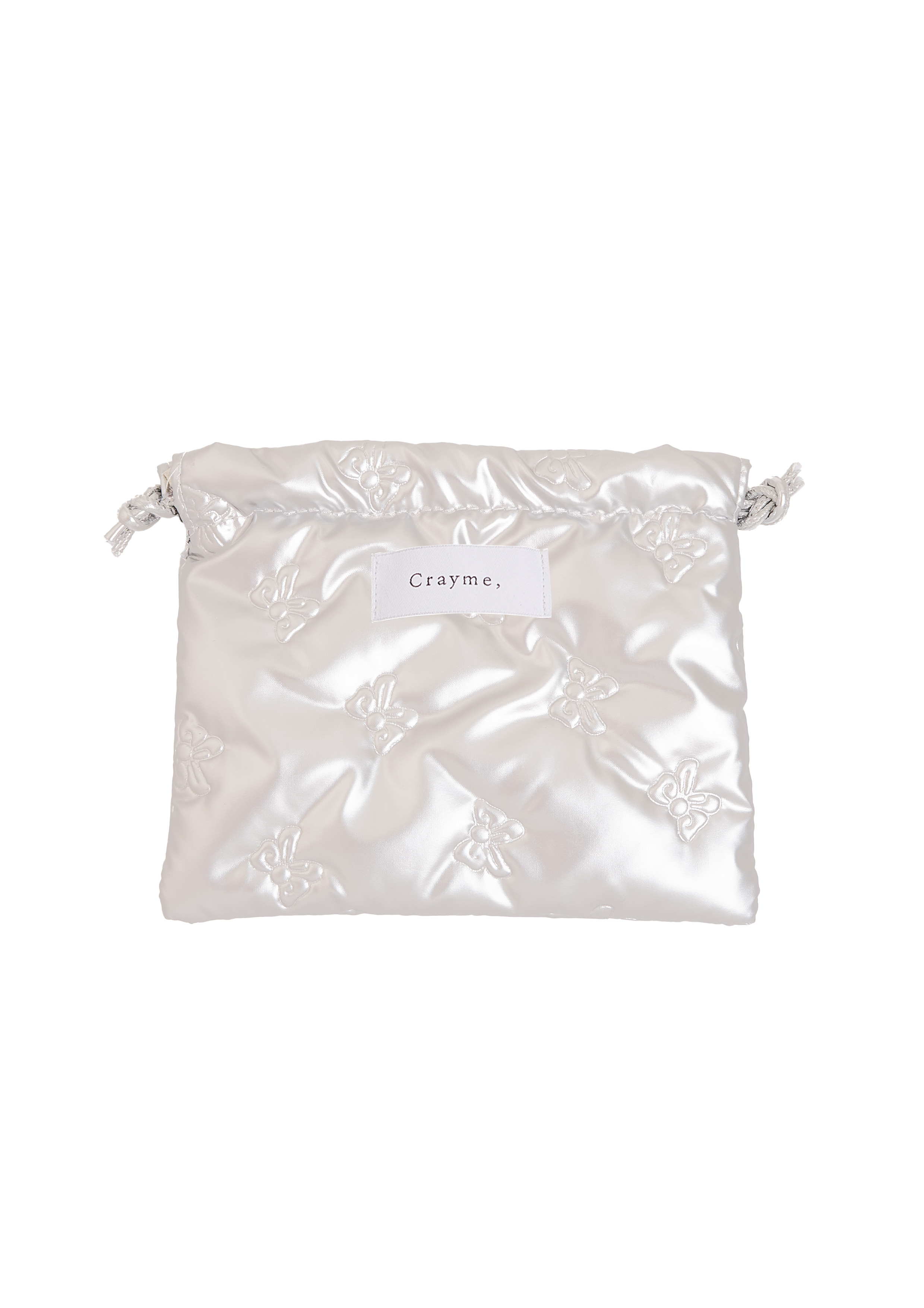 Emboss Ribbon Pouch