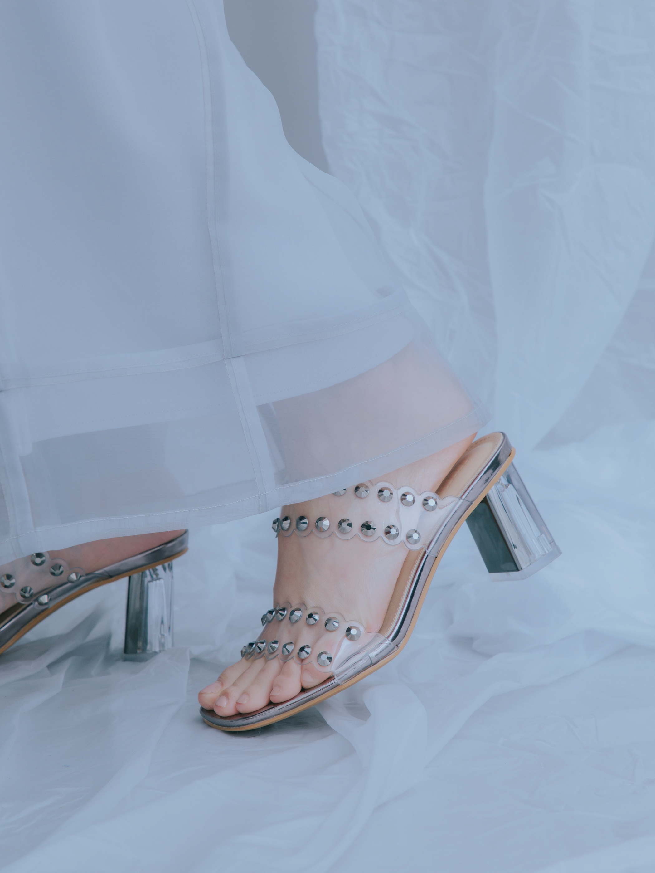 Crystal Clear Sandals
