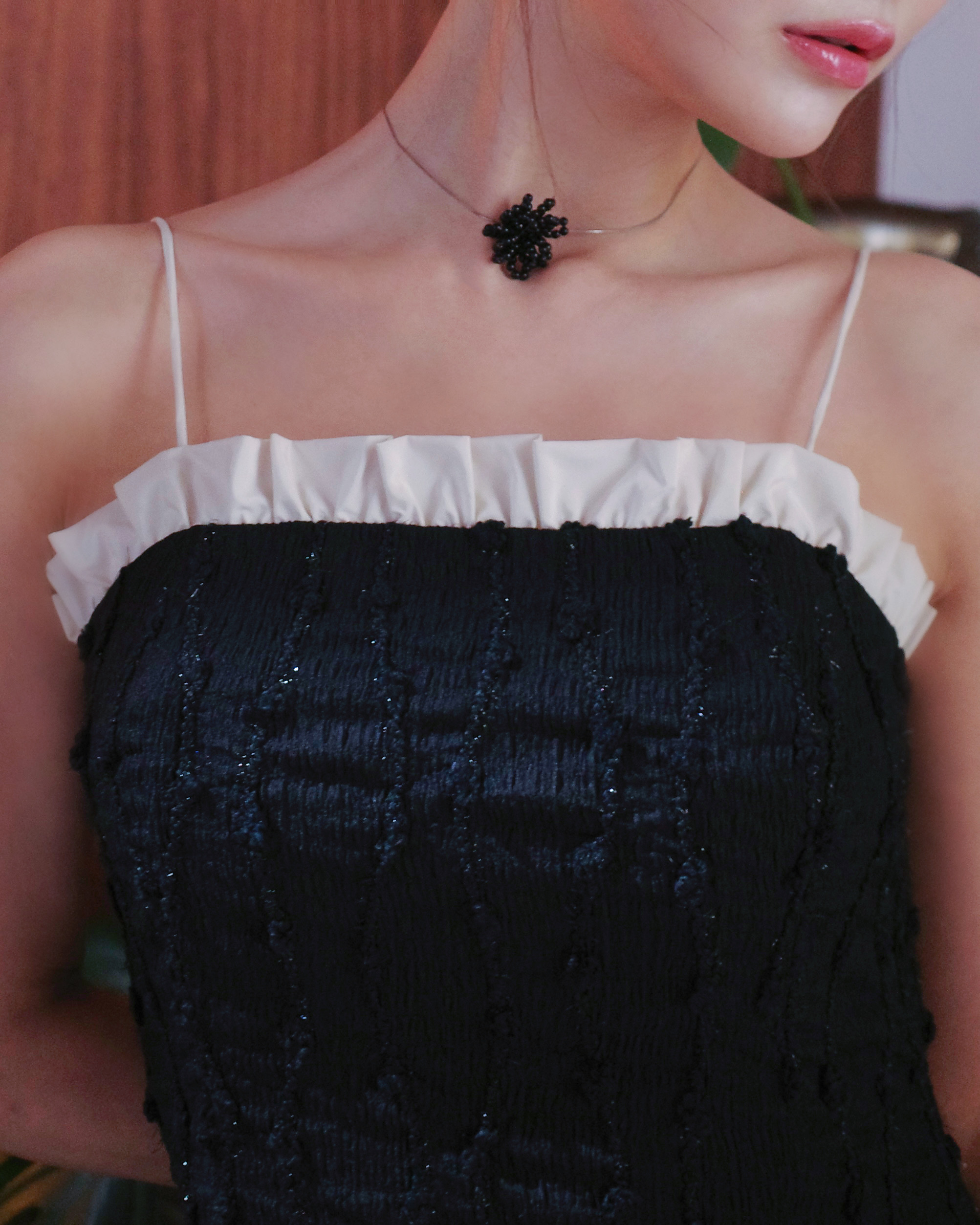 Crystal Flower Choker