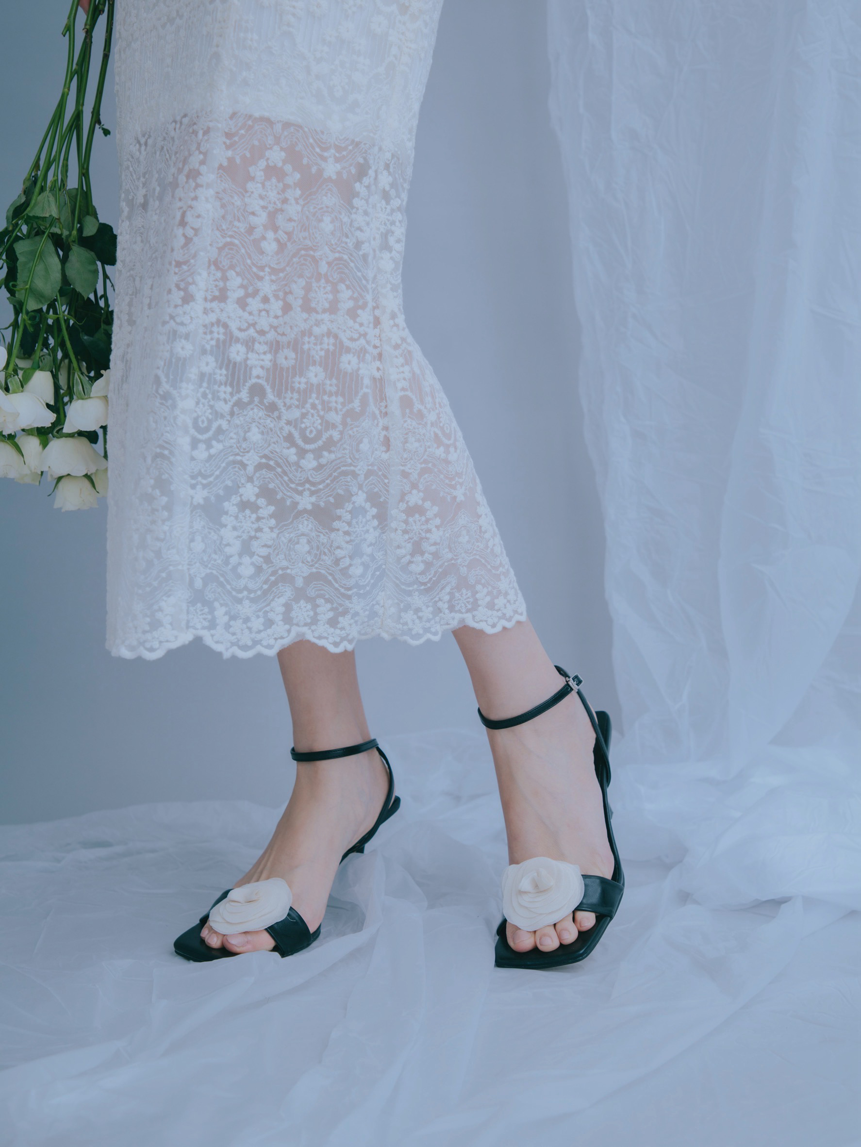 A Single Rose Sandals