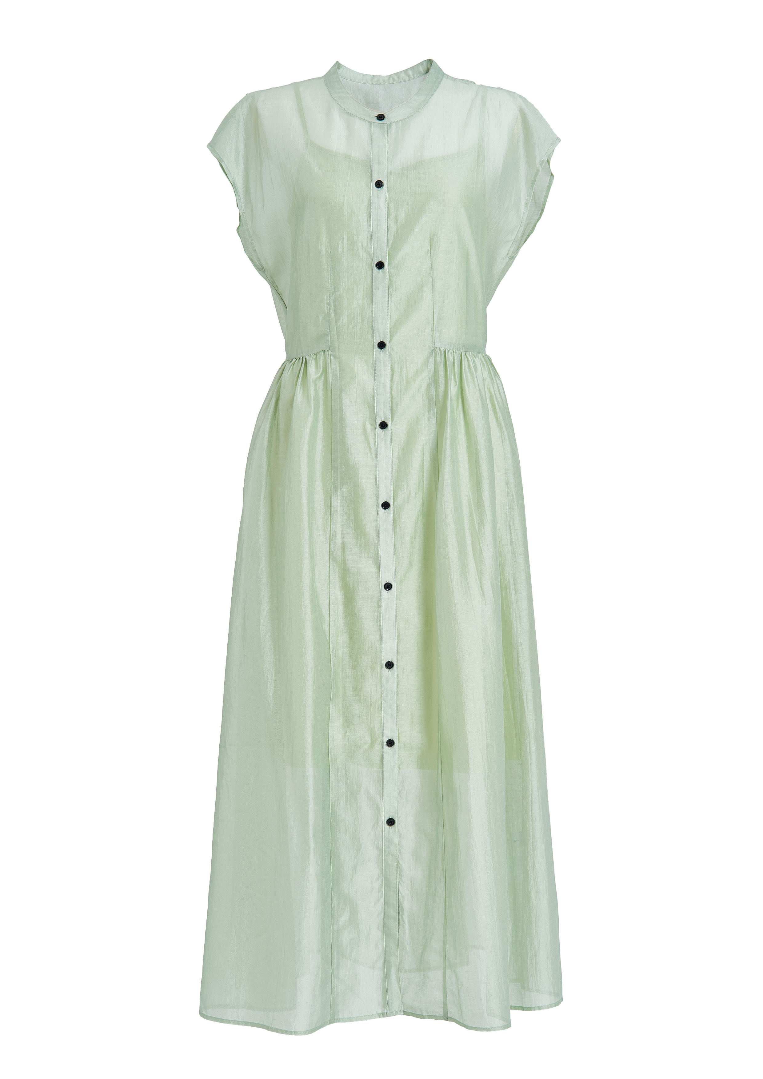 【JOUR by Crayme,】Airy Cool Sheer Dress