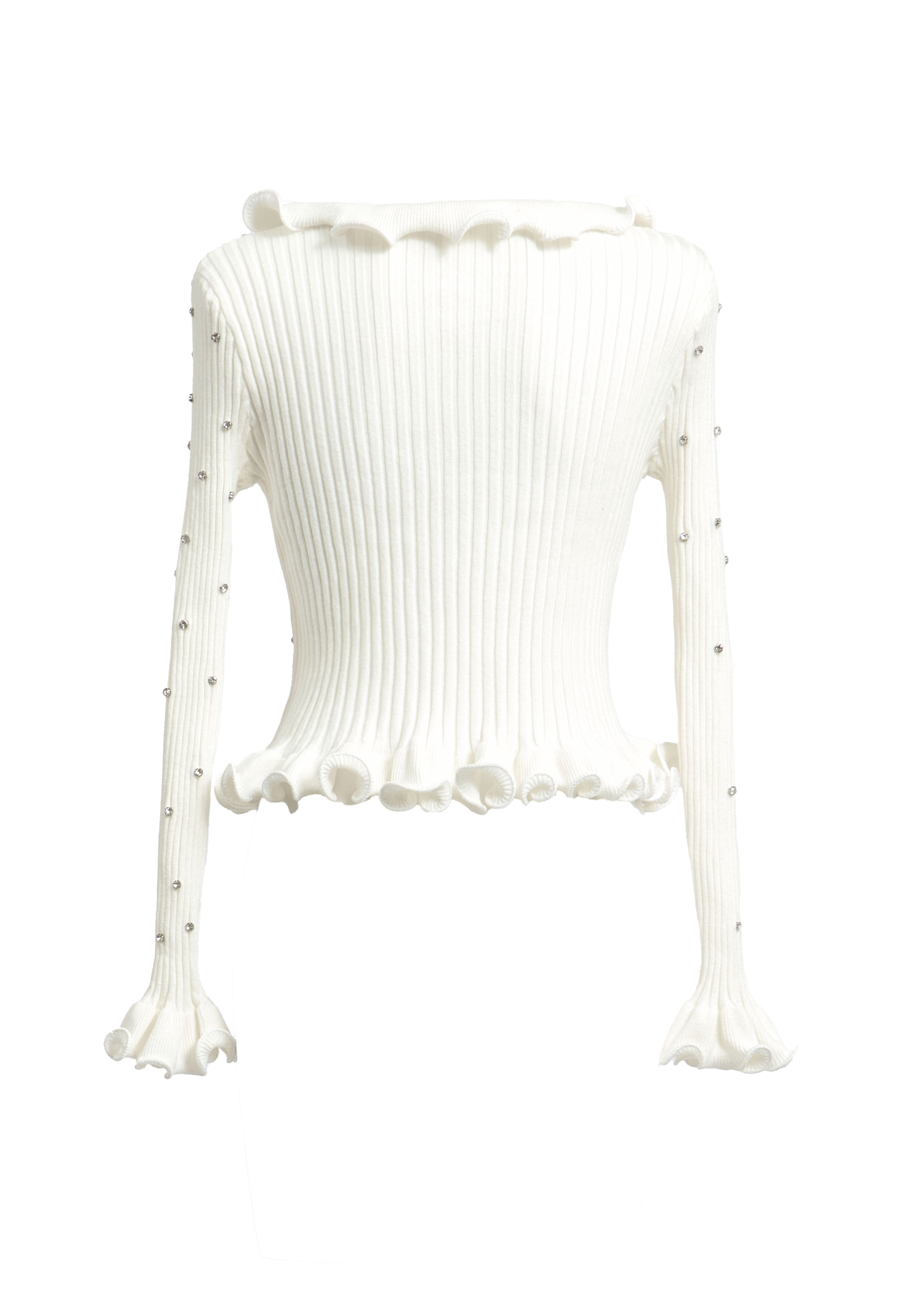 Ruffle Frill Bijou Knit