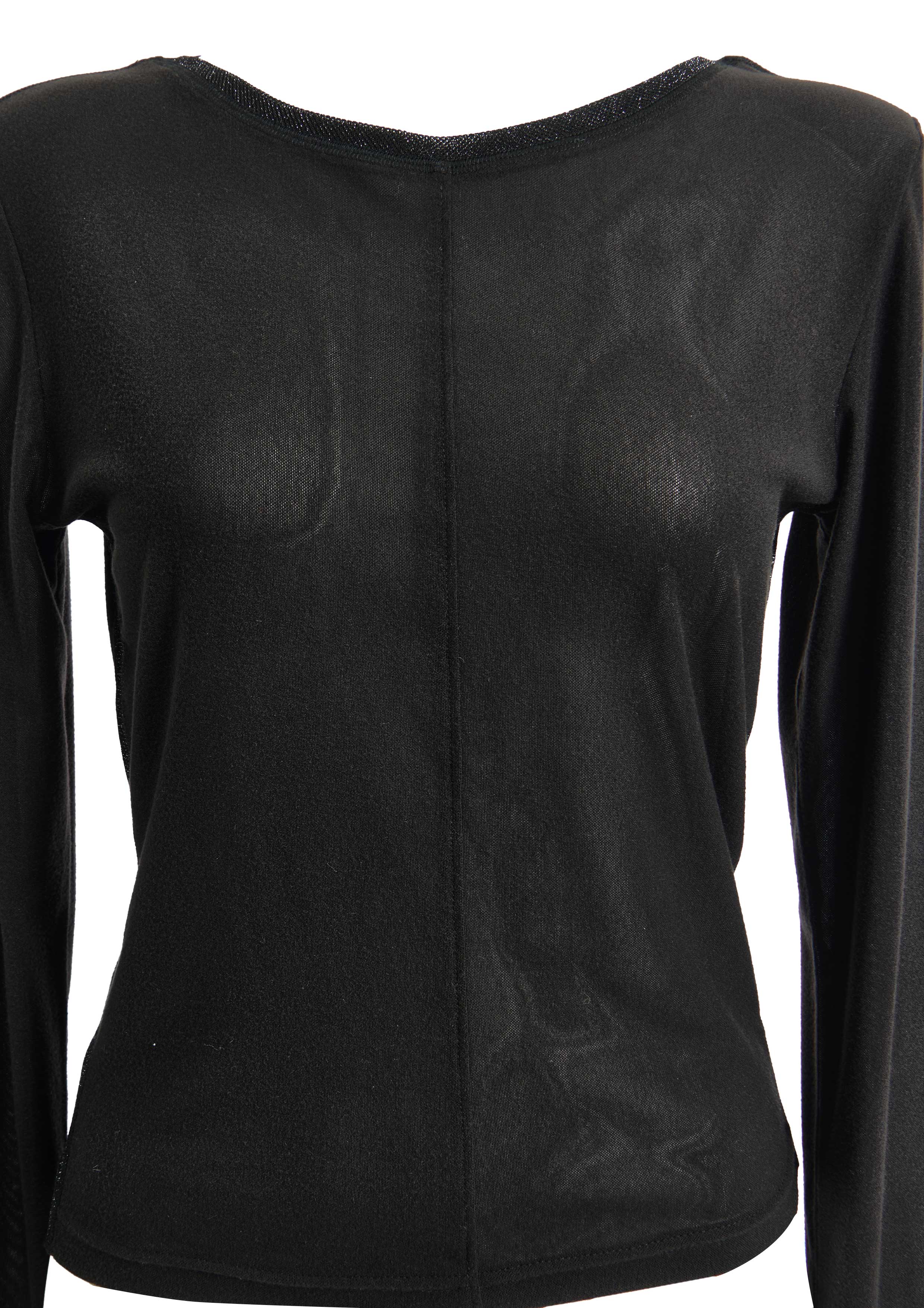 【JOUR by Crayme,】Mix Sheer Tops