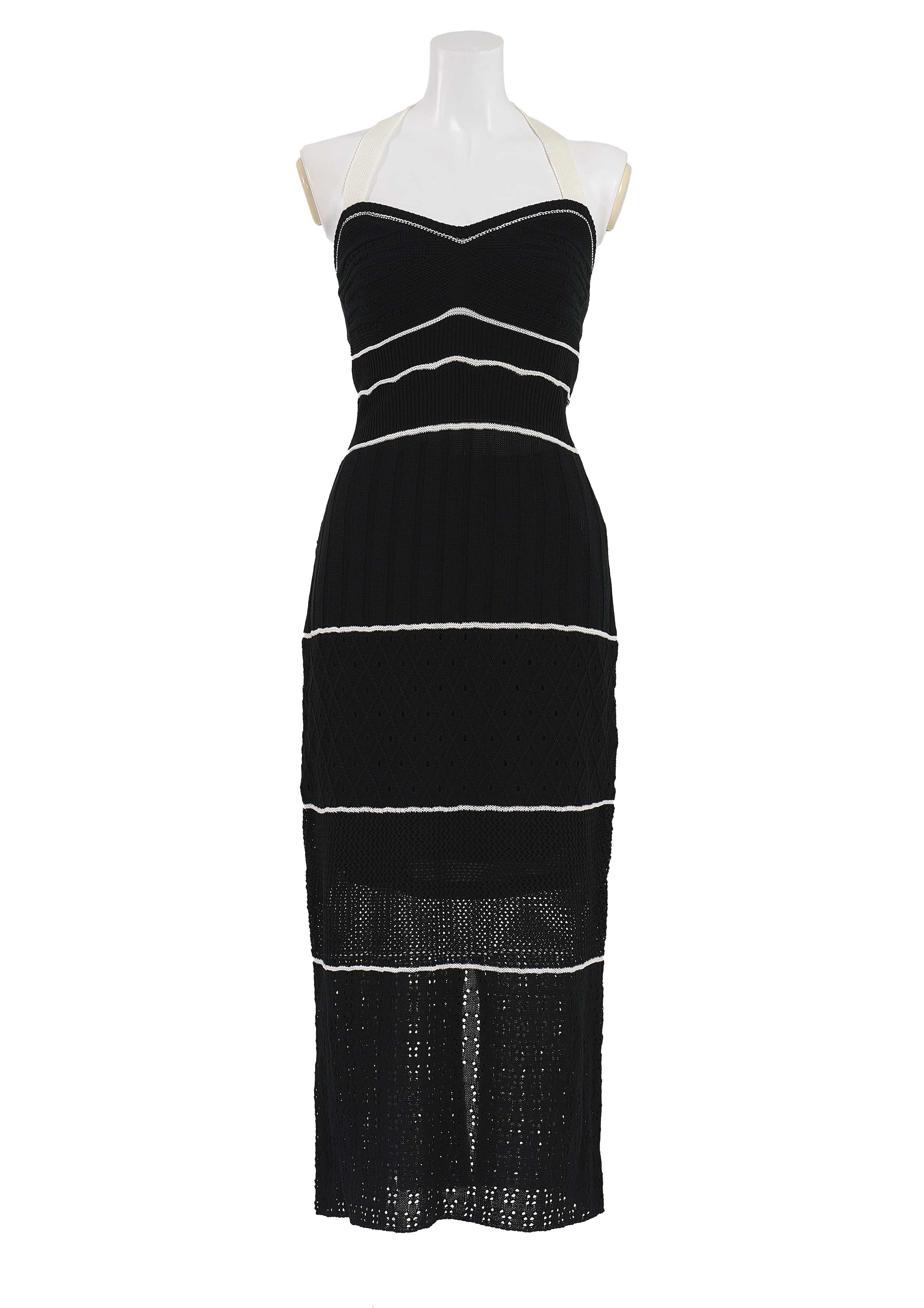 【JOUR by Crayme,】Crochet Knit Dress Set