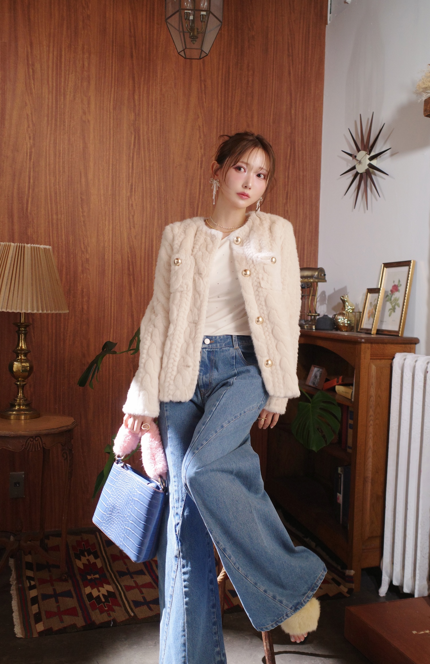 Planet Collarless Jacket