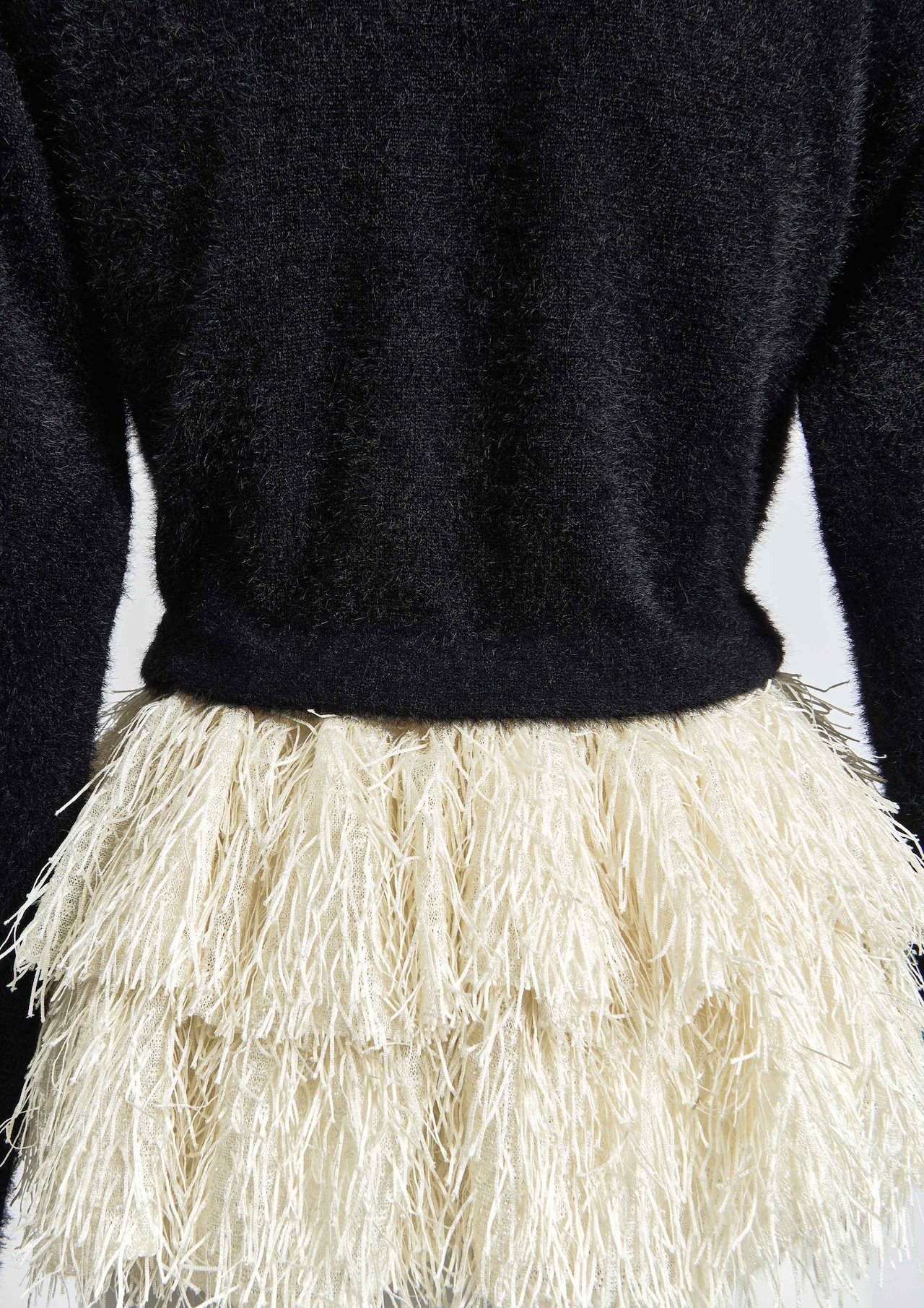 【JOUR by Crayme,】Fringe Peplum Cardigan
