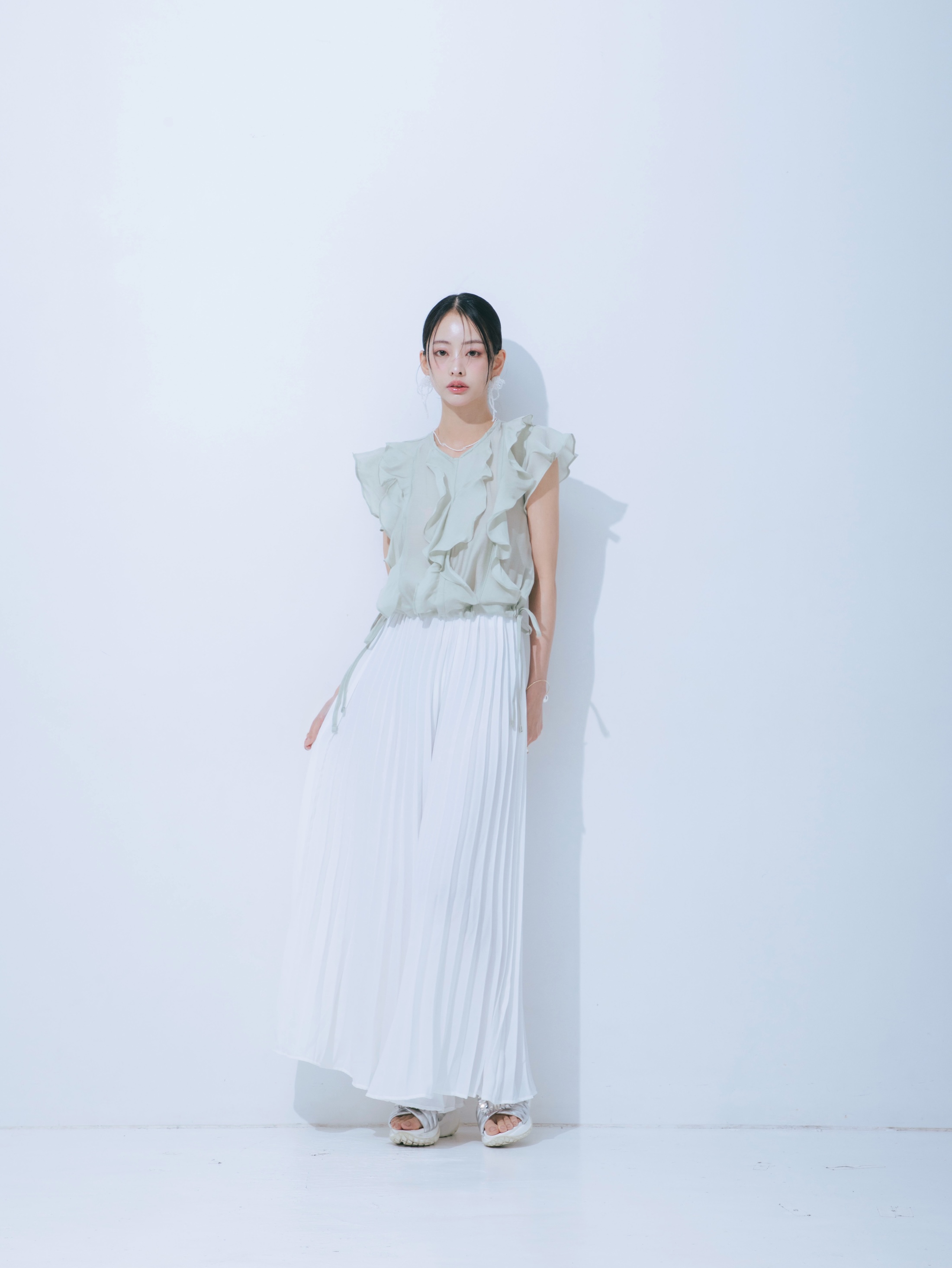【JOUR by Crayme,】Ruffle Frill Tops