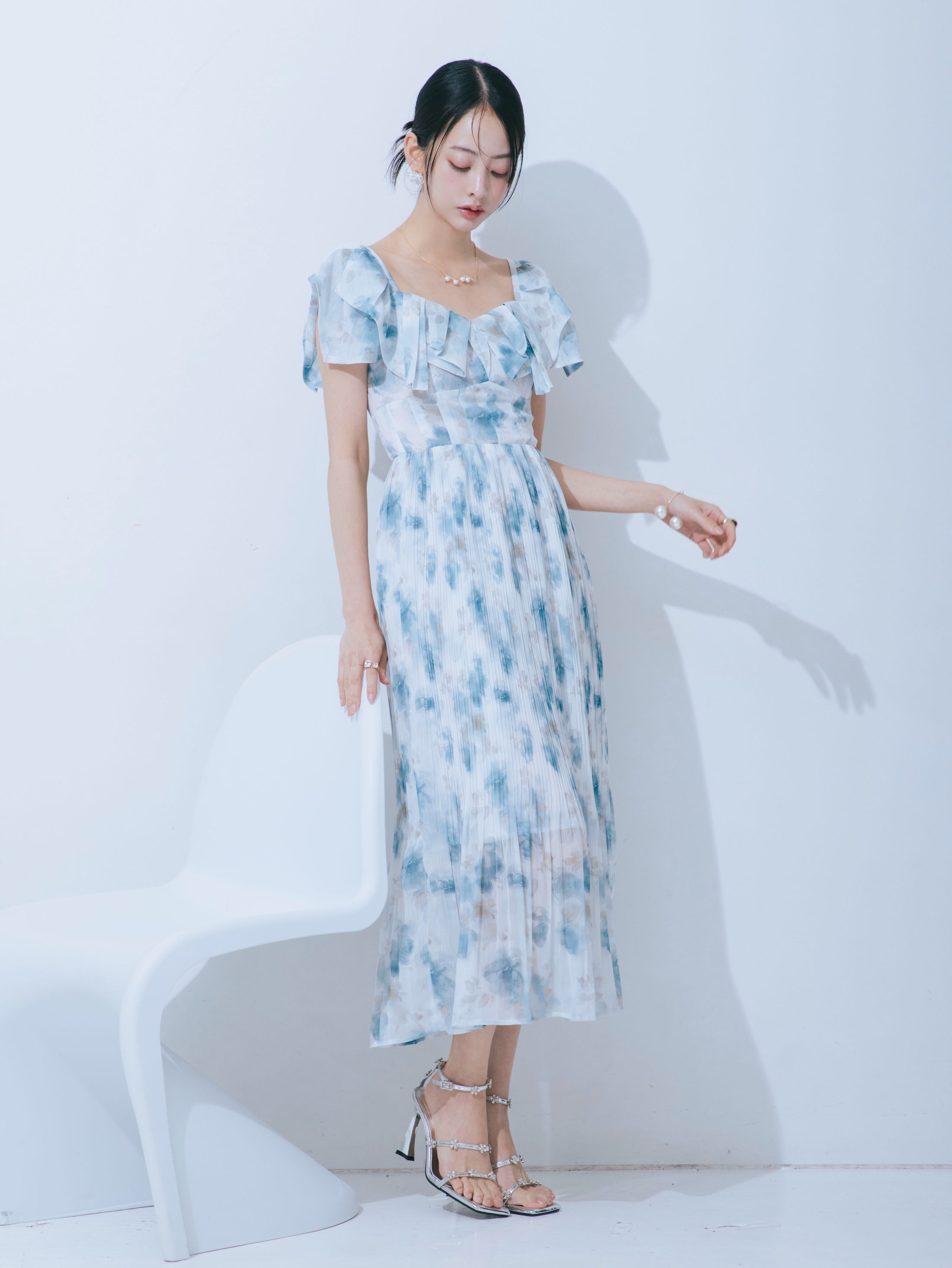【JOUR by Crayme,】Fleur Collar Dress