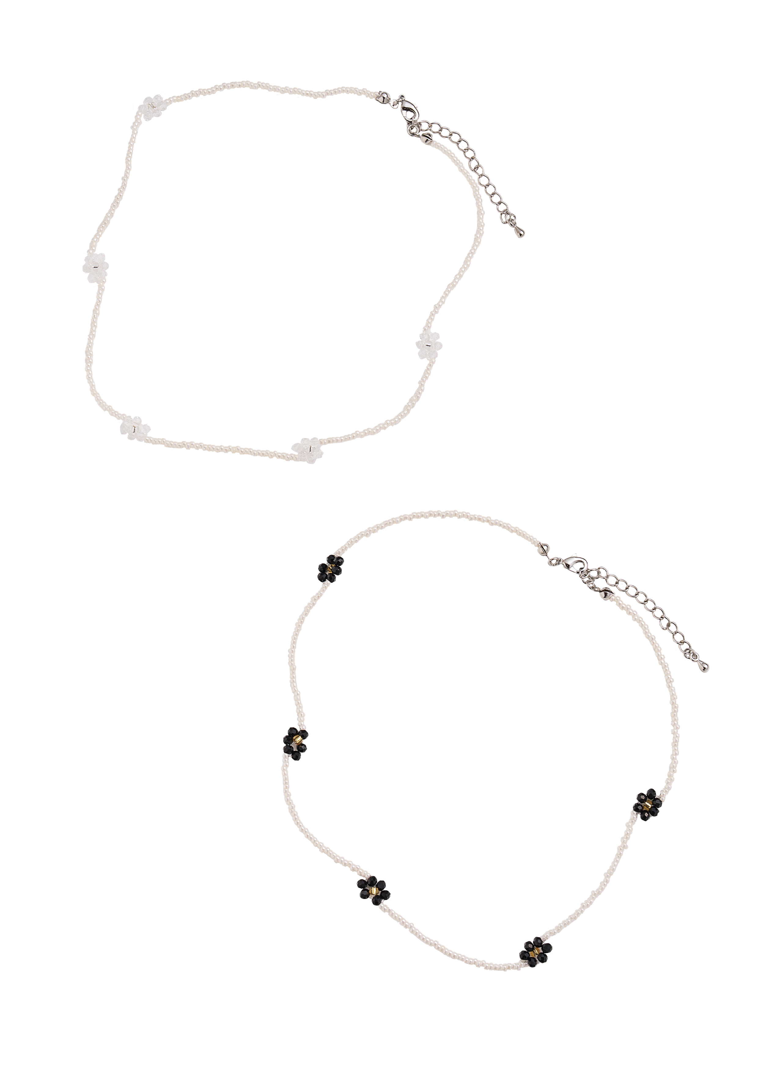 Flower Beads Choker