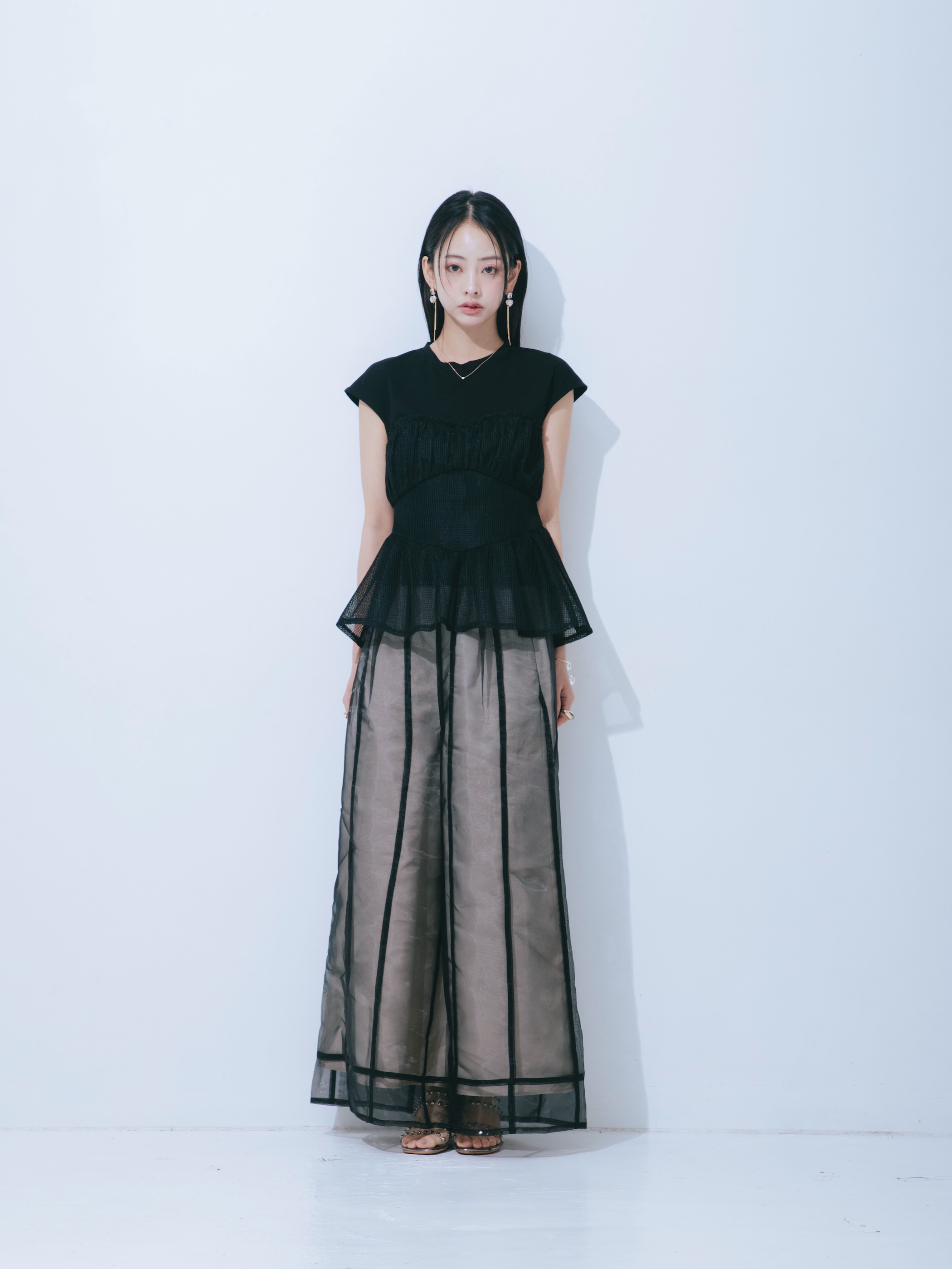 【JOUR by Crayme,】Airy Cool Bistier Tops