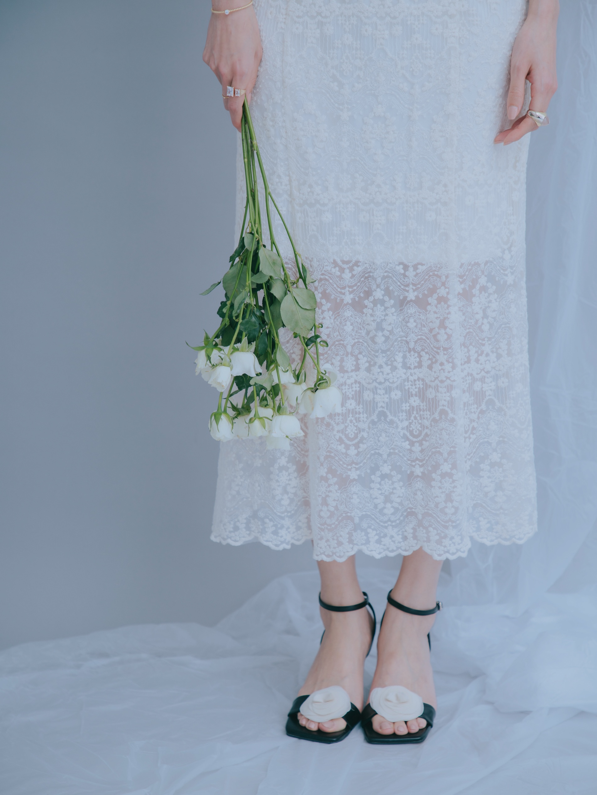 A Single Rose Sandals