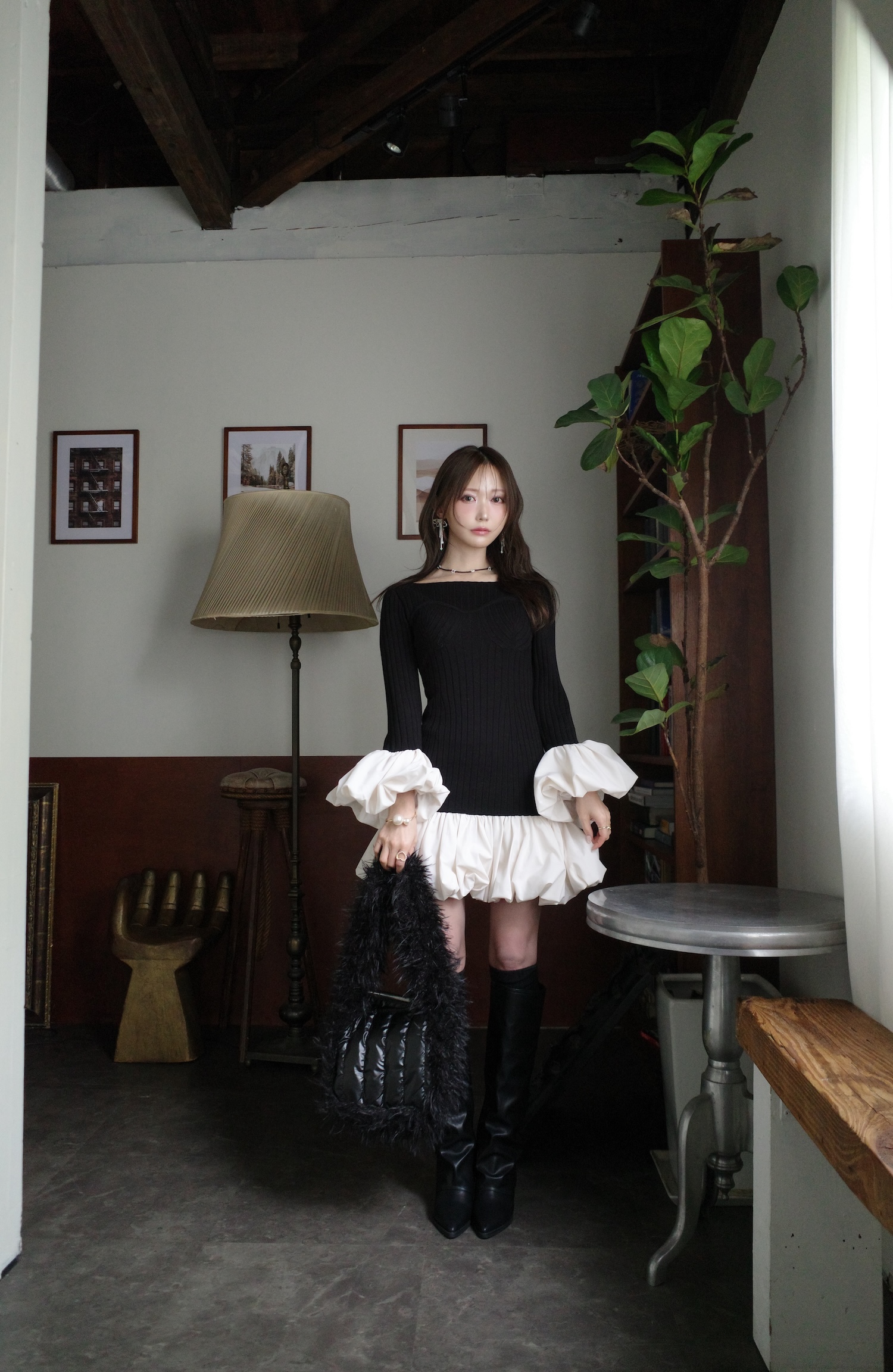 Whip Rib Knit Dress