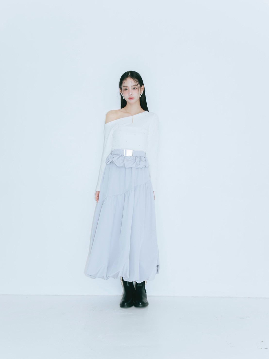 2way Balloon Bare Dress