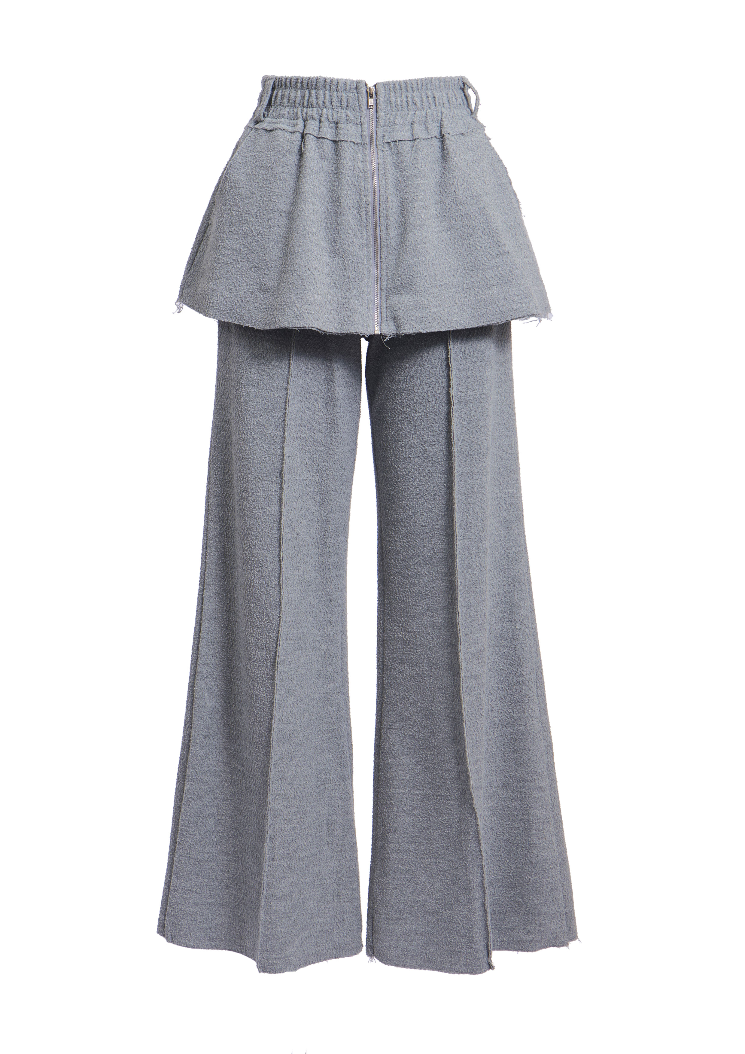 2way Skirt Layered Pants