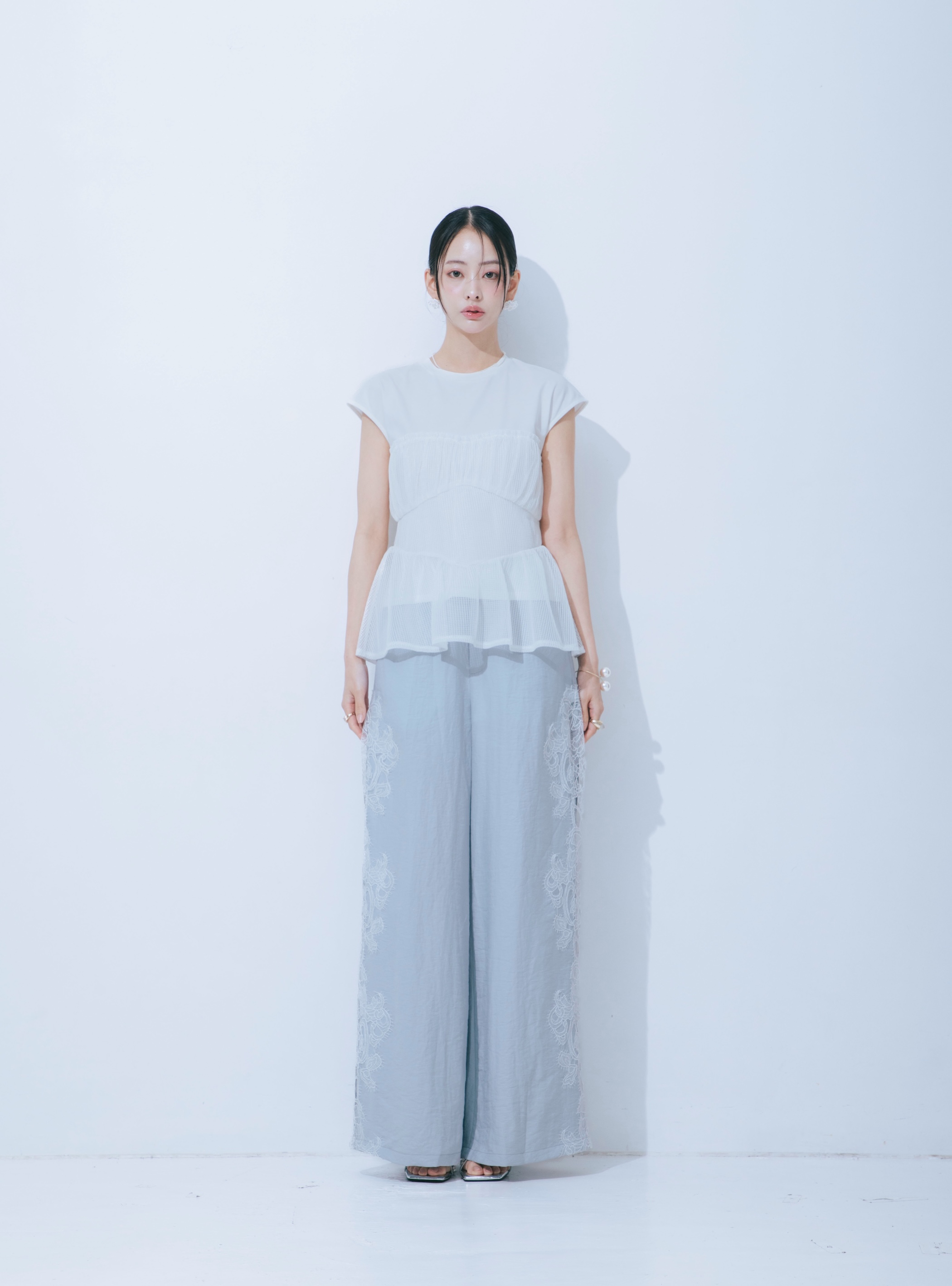 【JOUR by Crayme,】Airy Cool Bistier Tops