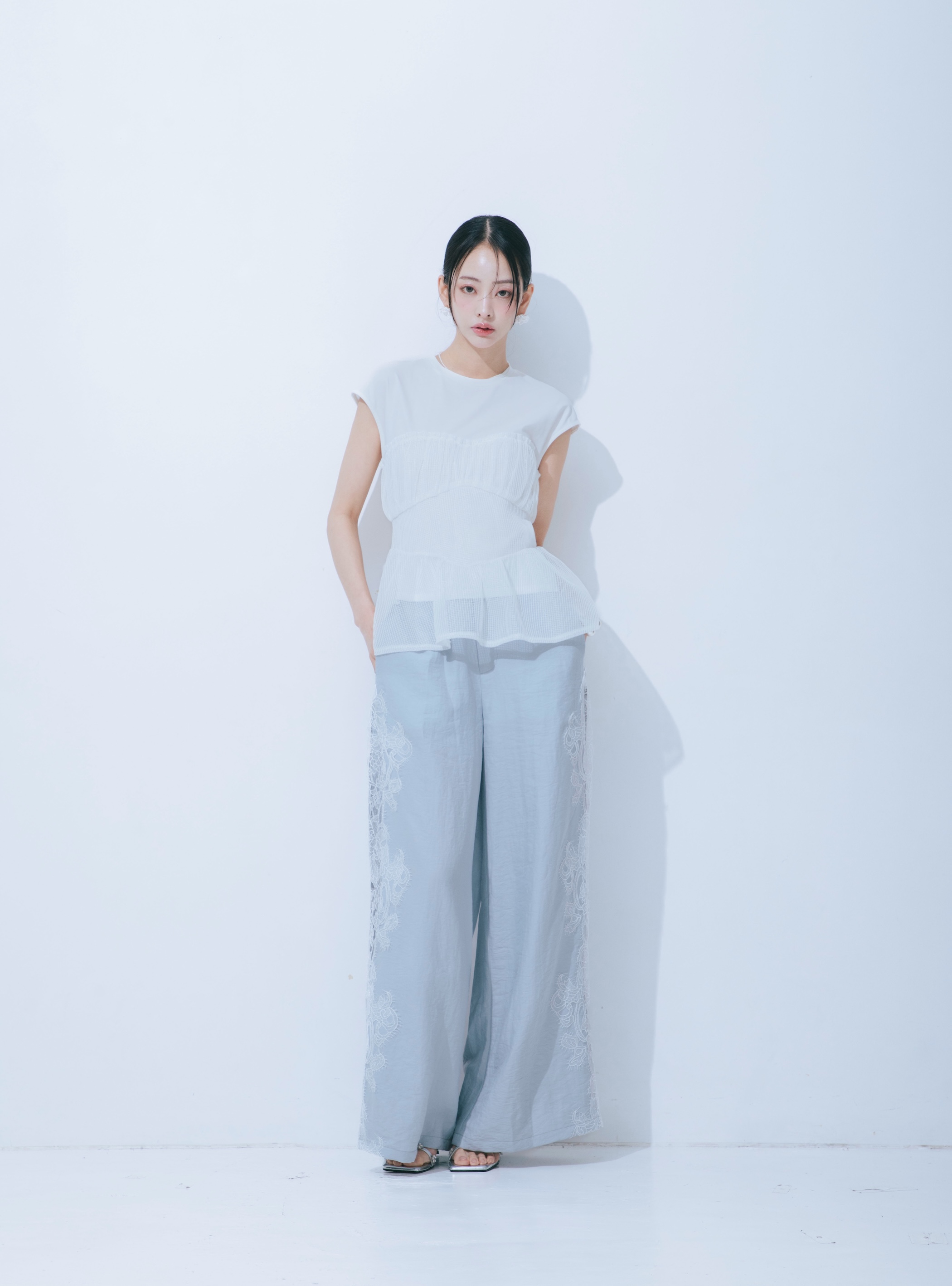 【JOUR by Crayme,】Airy Cool Bistier Tops