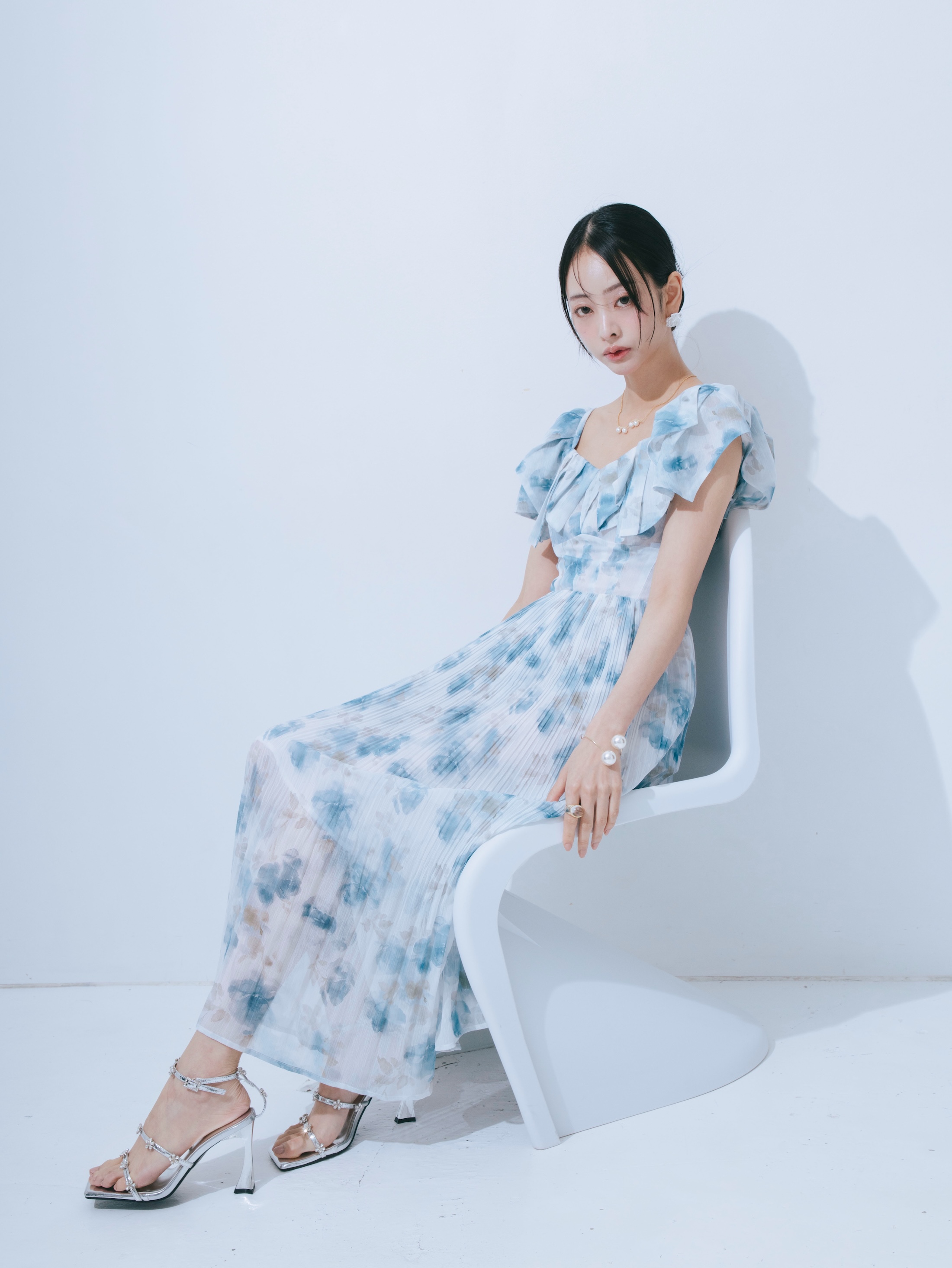 【JOUR by Crayme,】Fleur Collar Dress