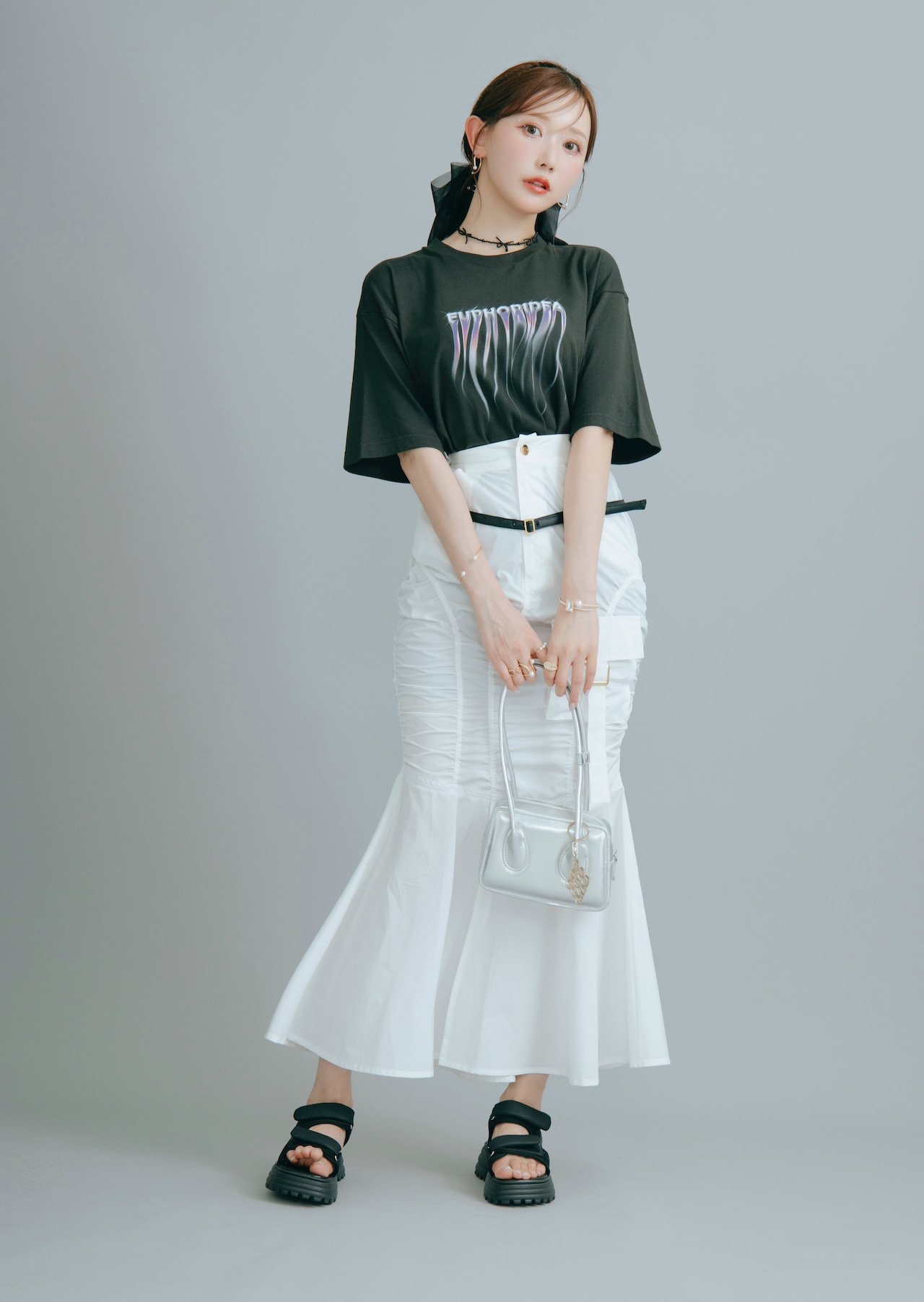 Gather Cargo Skirt