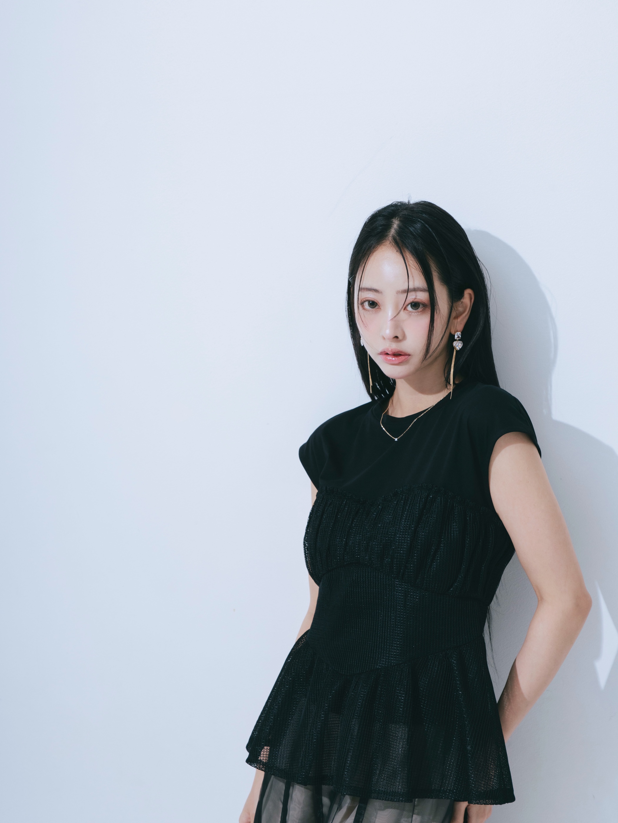 【JOUR by Crayme,】Airy Cool Bistier Tops