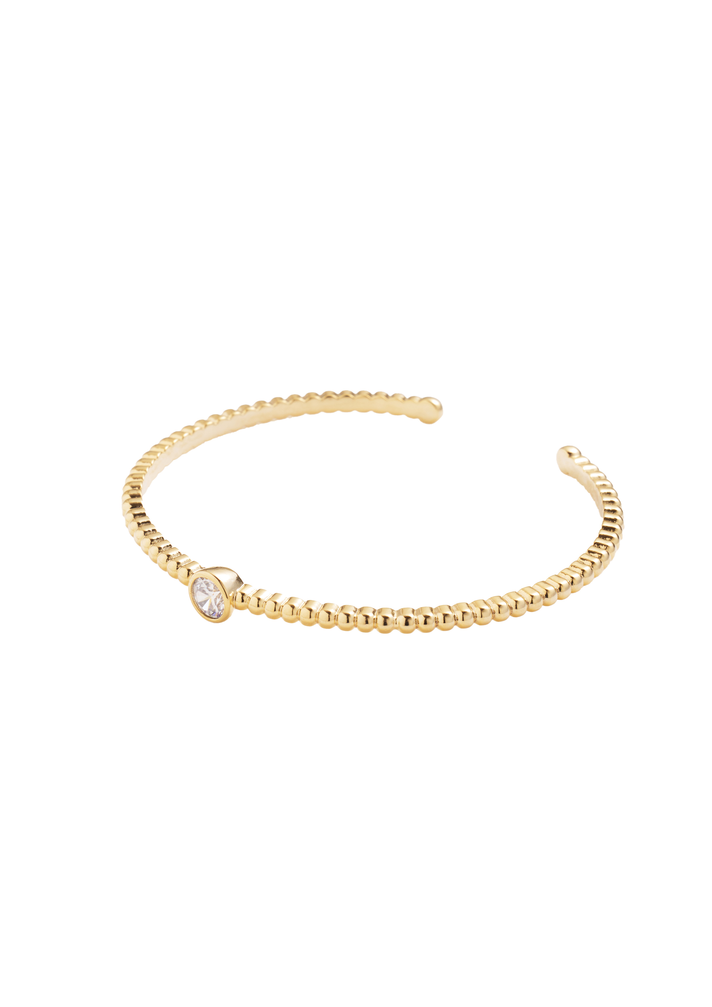 Ball Line Gem Bangle