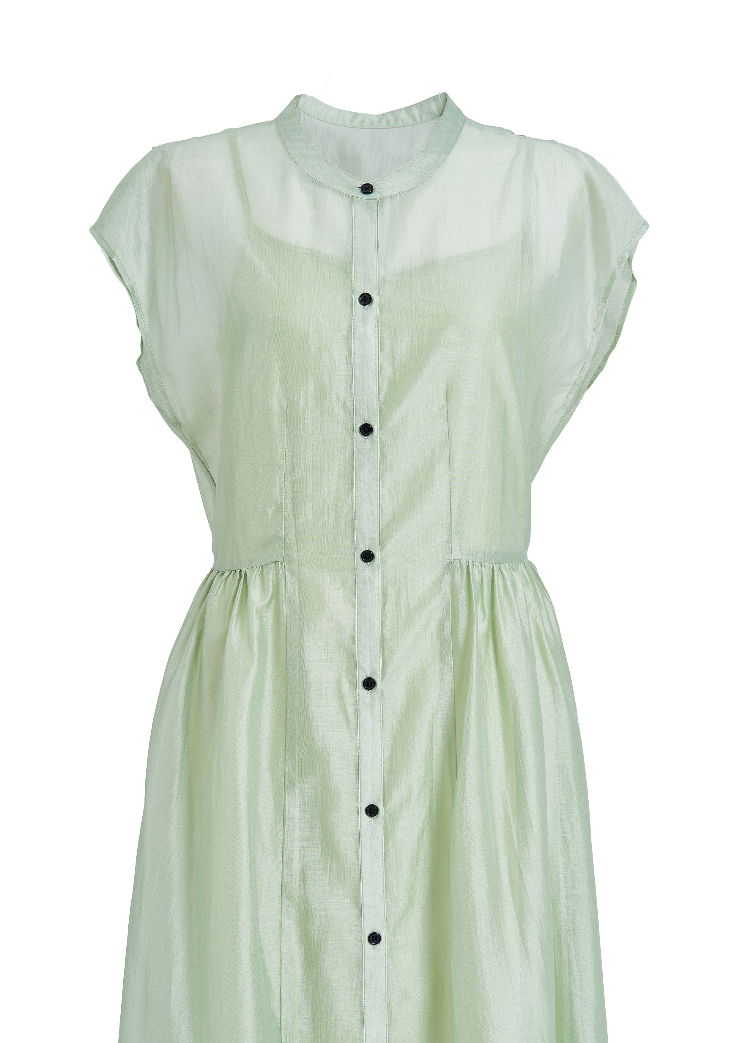 【JOUR by Crayme,】Airy Cool Sheer Dress