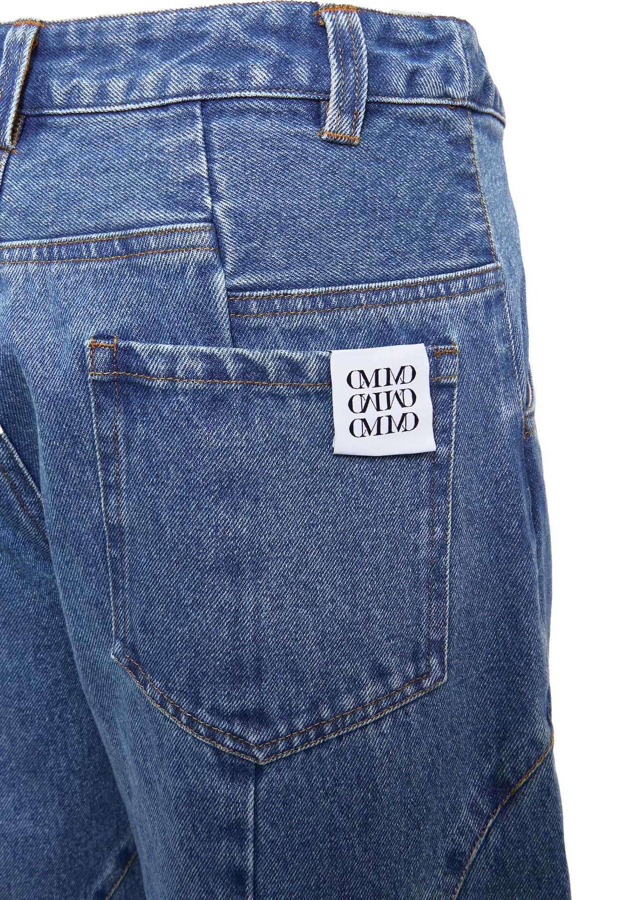 Stitch Line Denim Pants