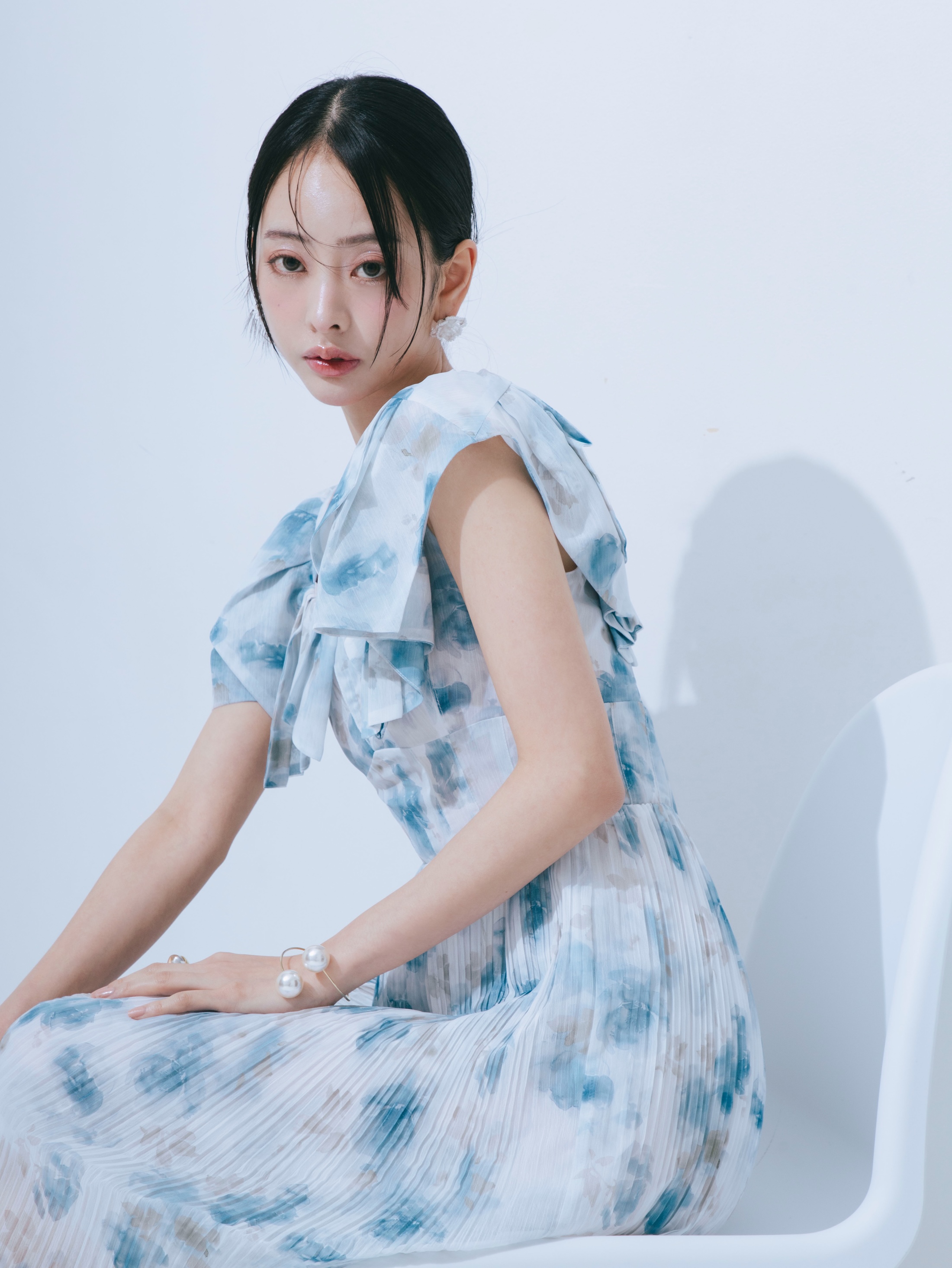 【JOUR by Crayme,】Fleur Collar Dress