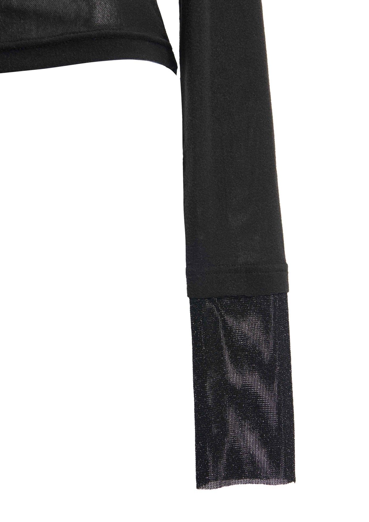 【JOUR by Crayme,】Mix Sheer Tops