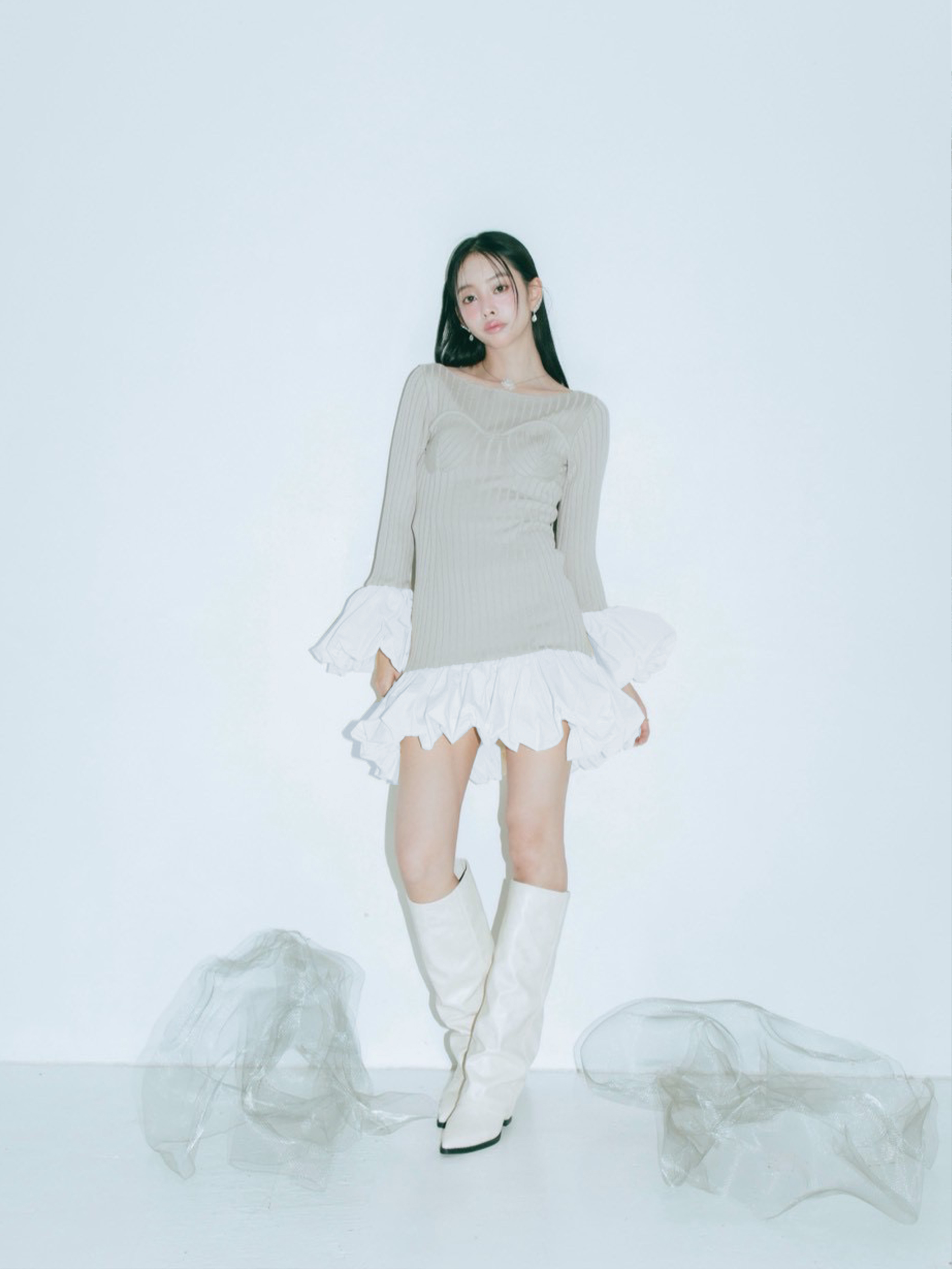 Whip Rib Knit Dress