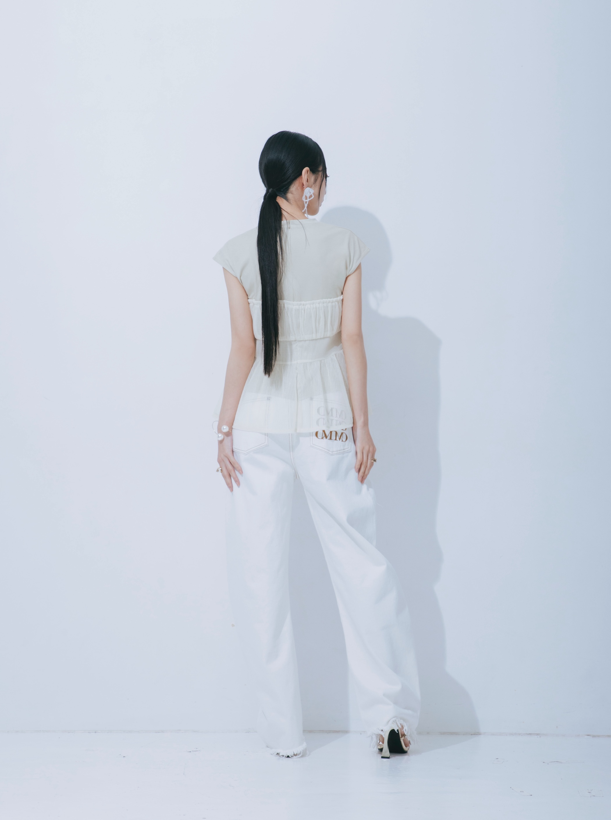 【JOUR by Crayme,】Airy Cool Bistier Tops
