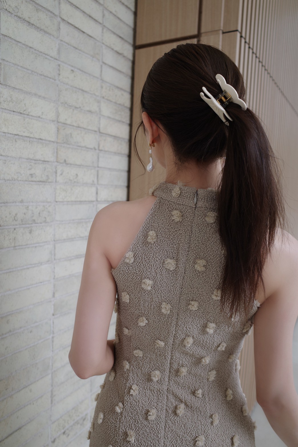 American Sleeve Puffy Dress