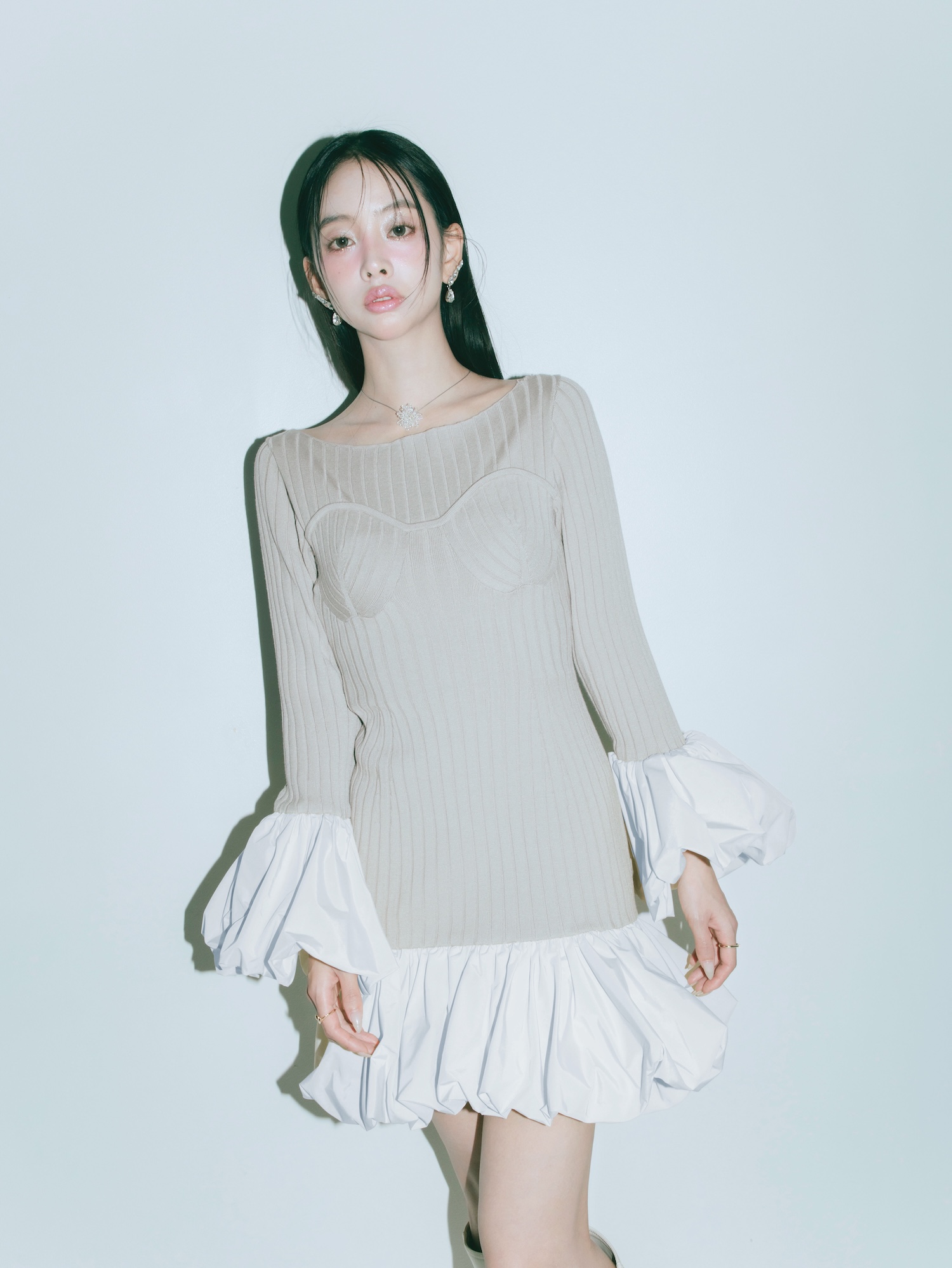 Whip Rib Knit Dress