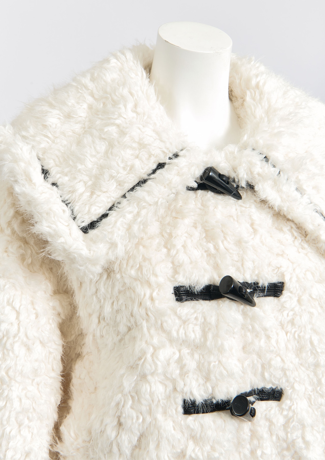 Poodle Boa Coat