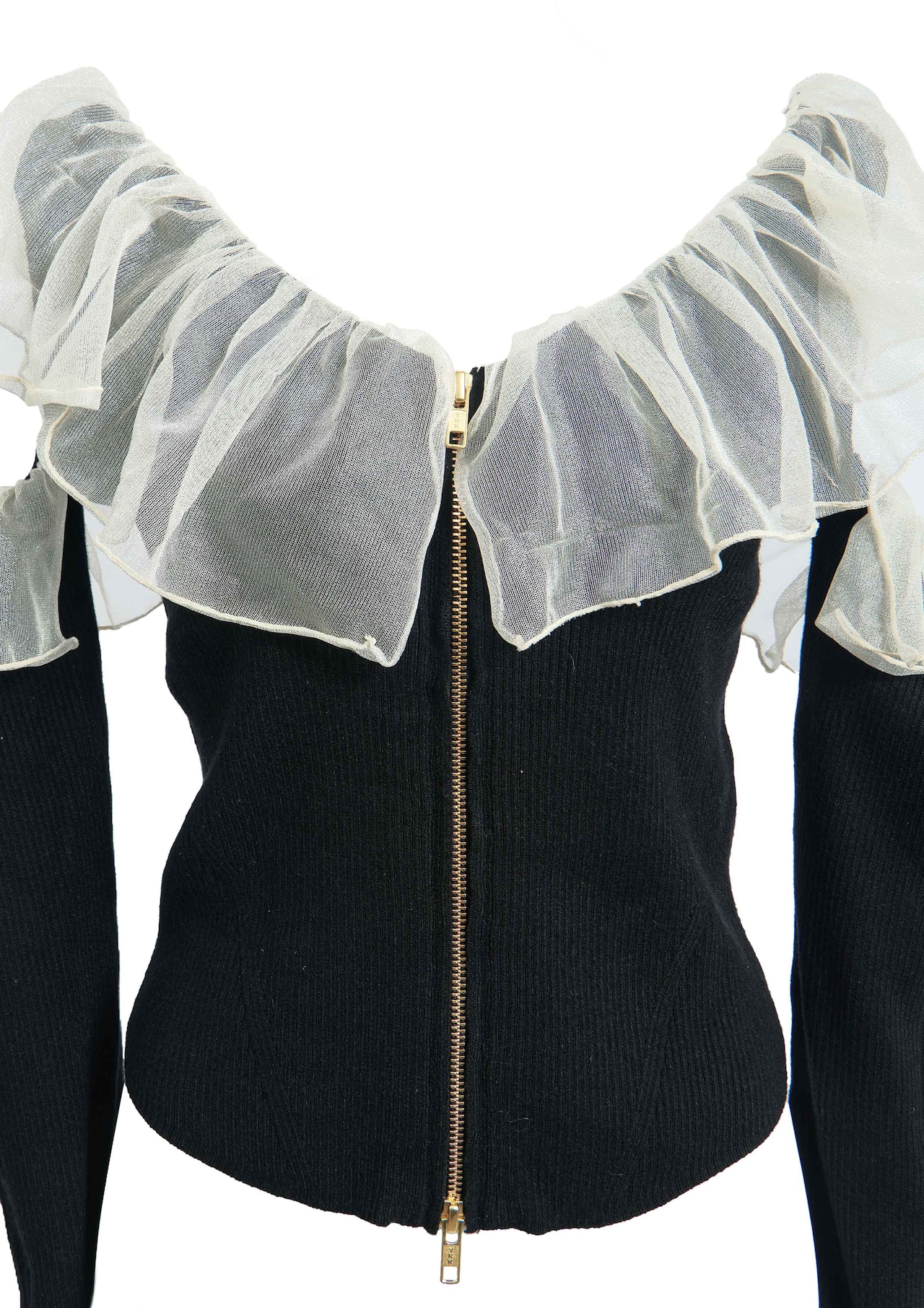 【JOUR by Crayme,】Fairy Frill Knit