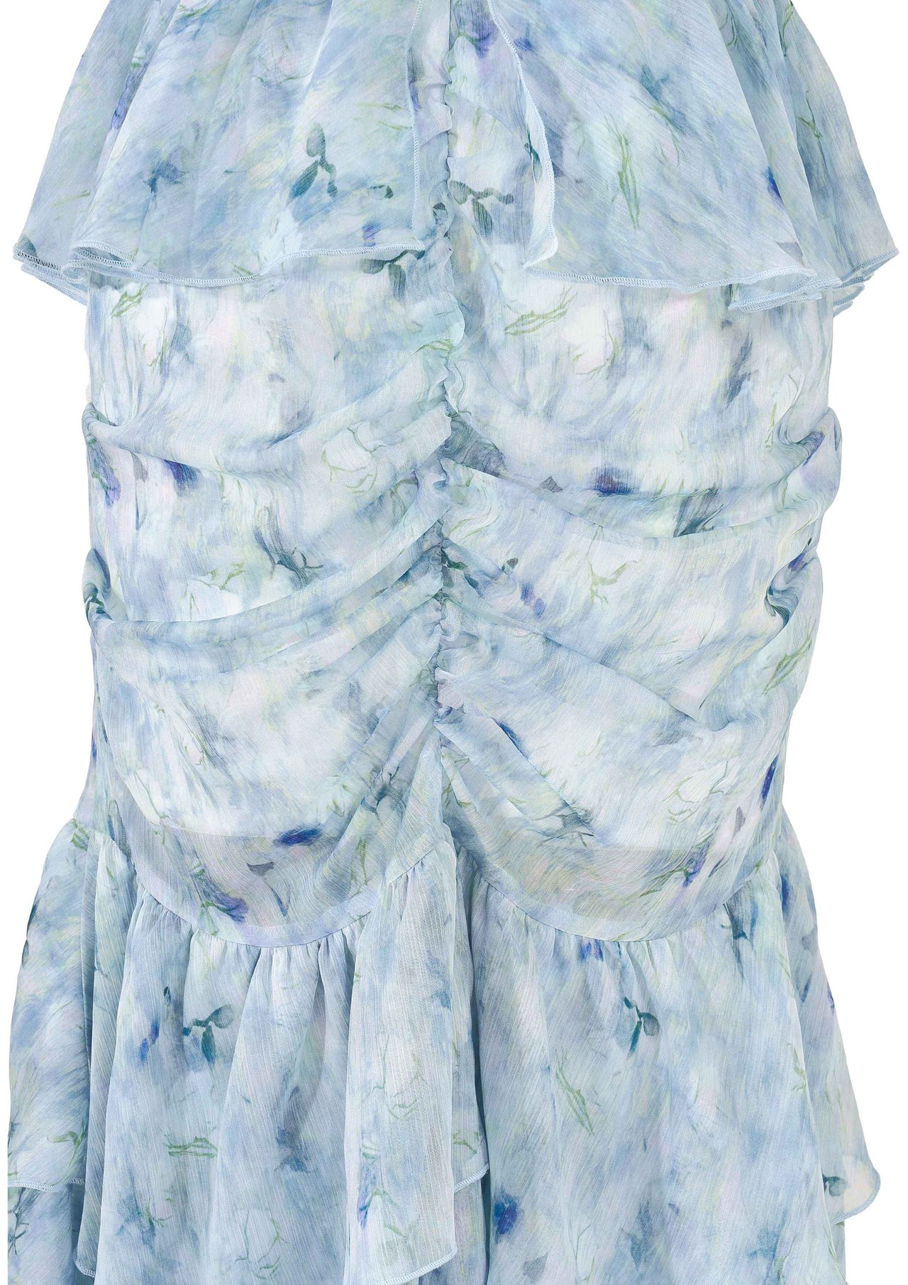 Watercolor Ruffle Dress