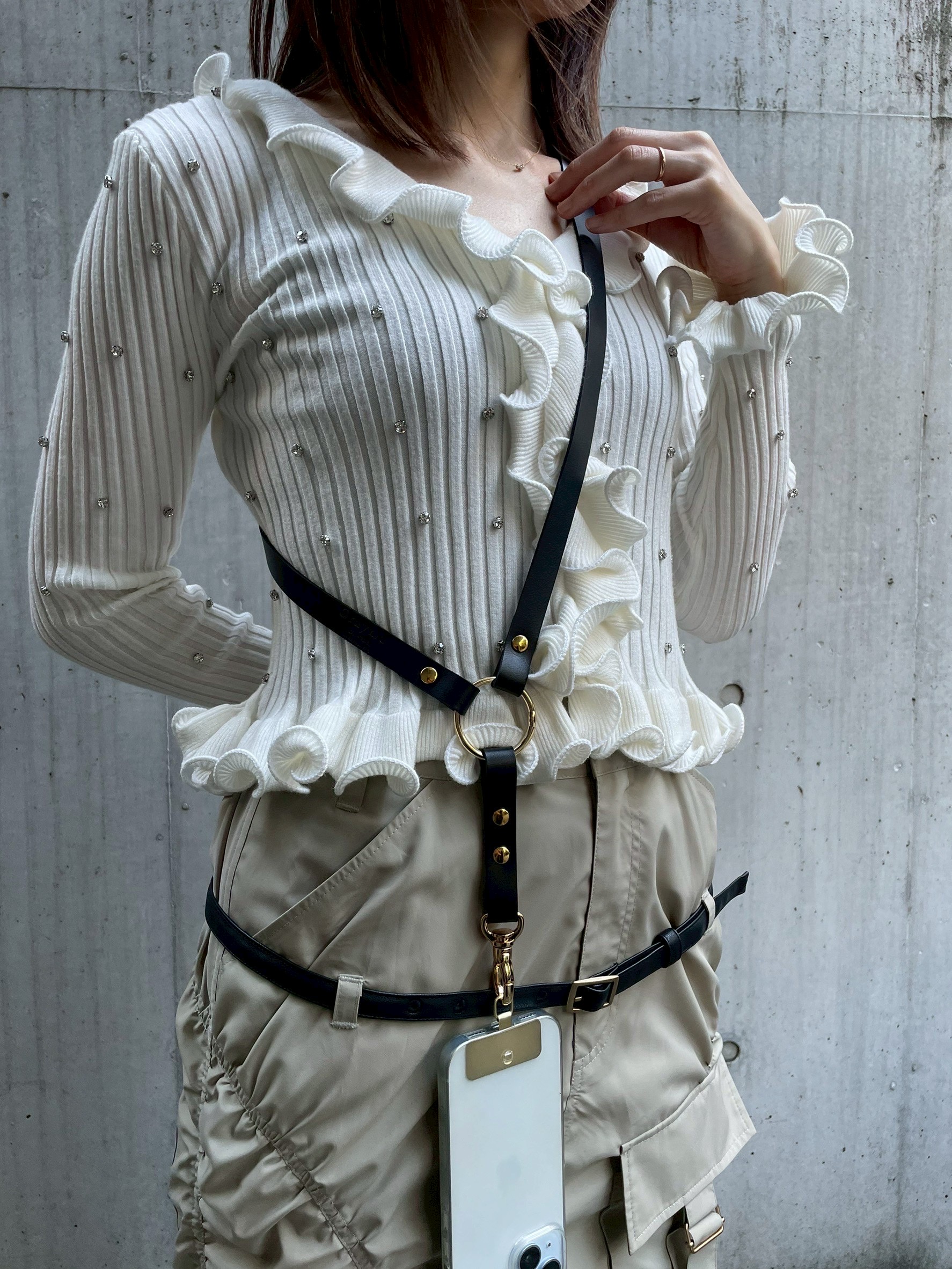 Leather harness Strap