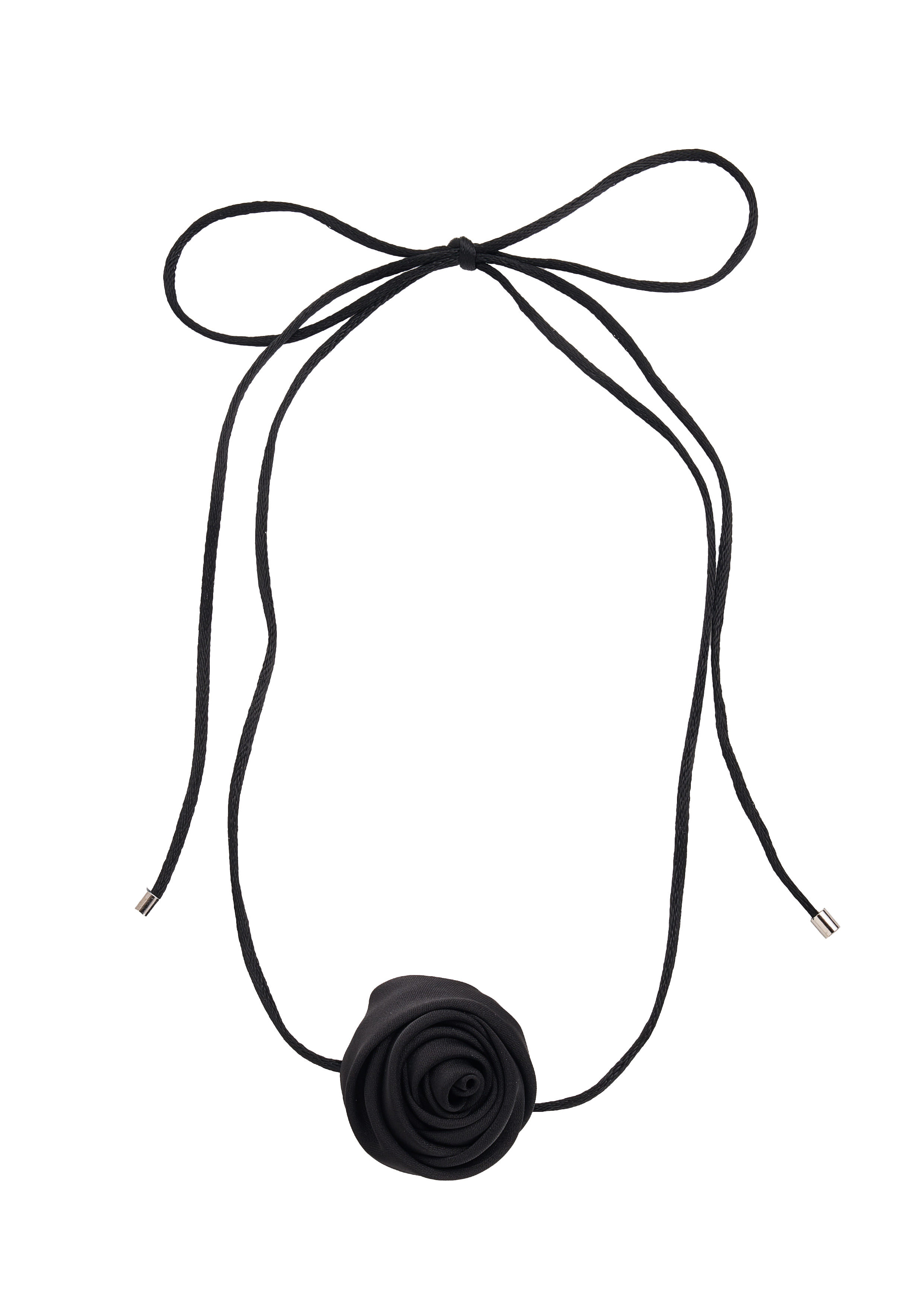 Rose Ribbon Choker