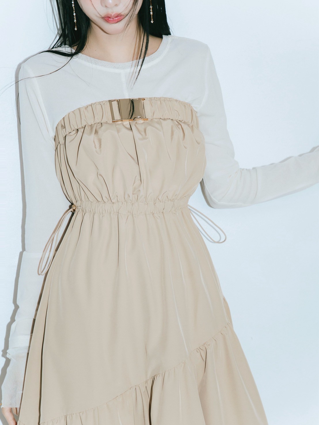 2way Balloon Bare Dress