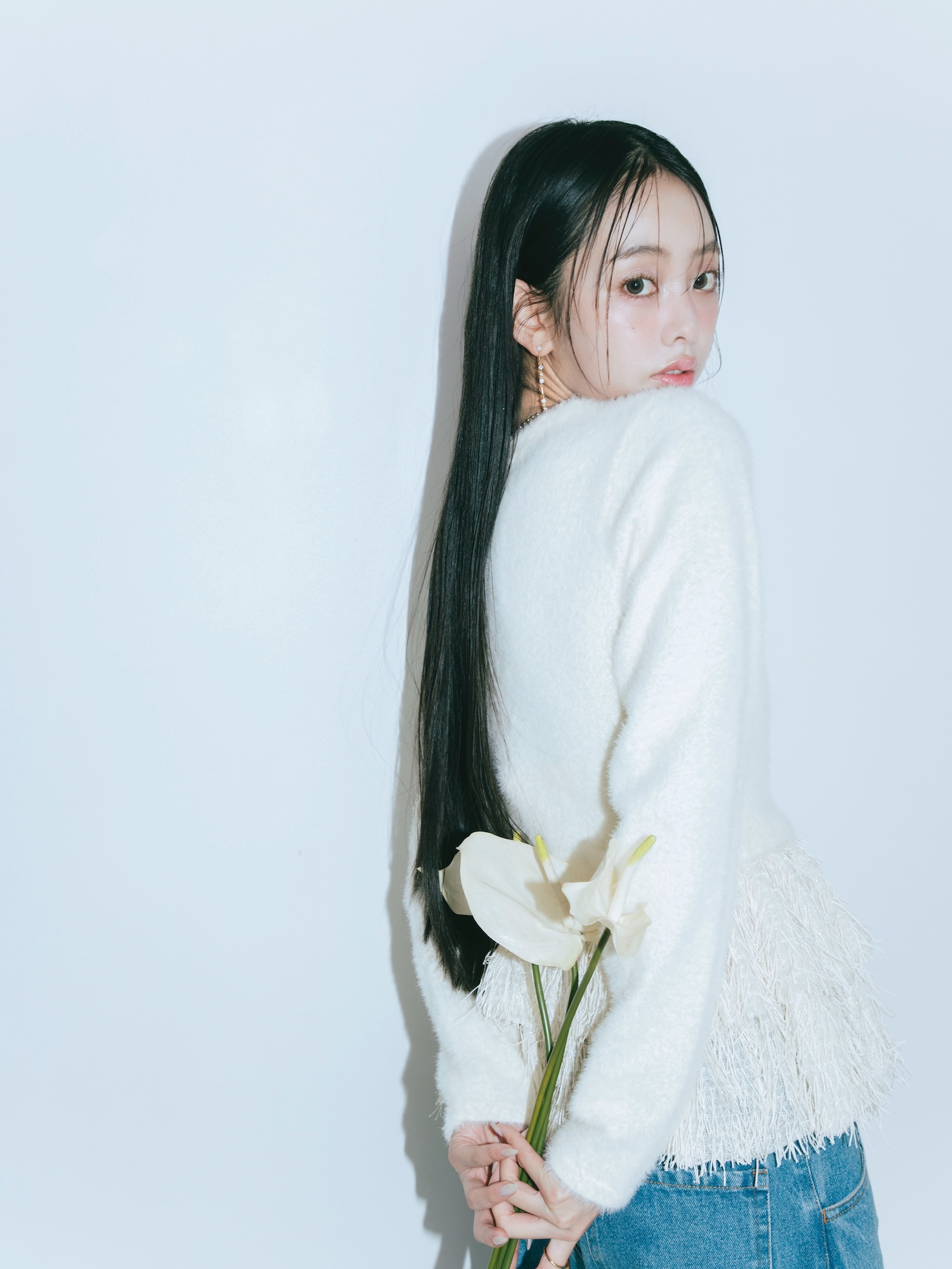 【JOUR by Crayme,】Fringe Peplum Cardigan